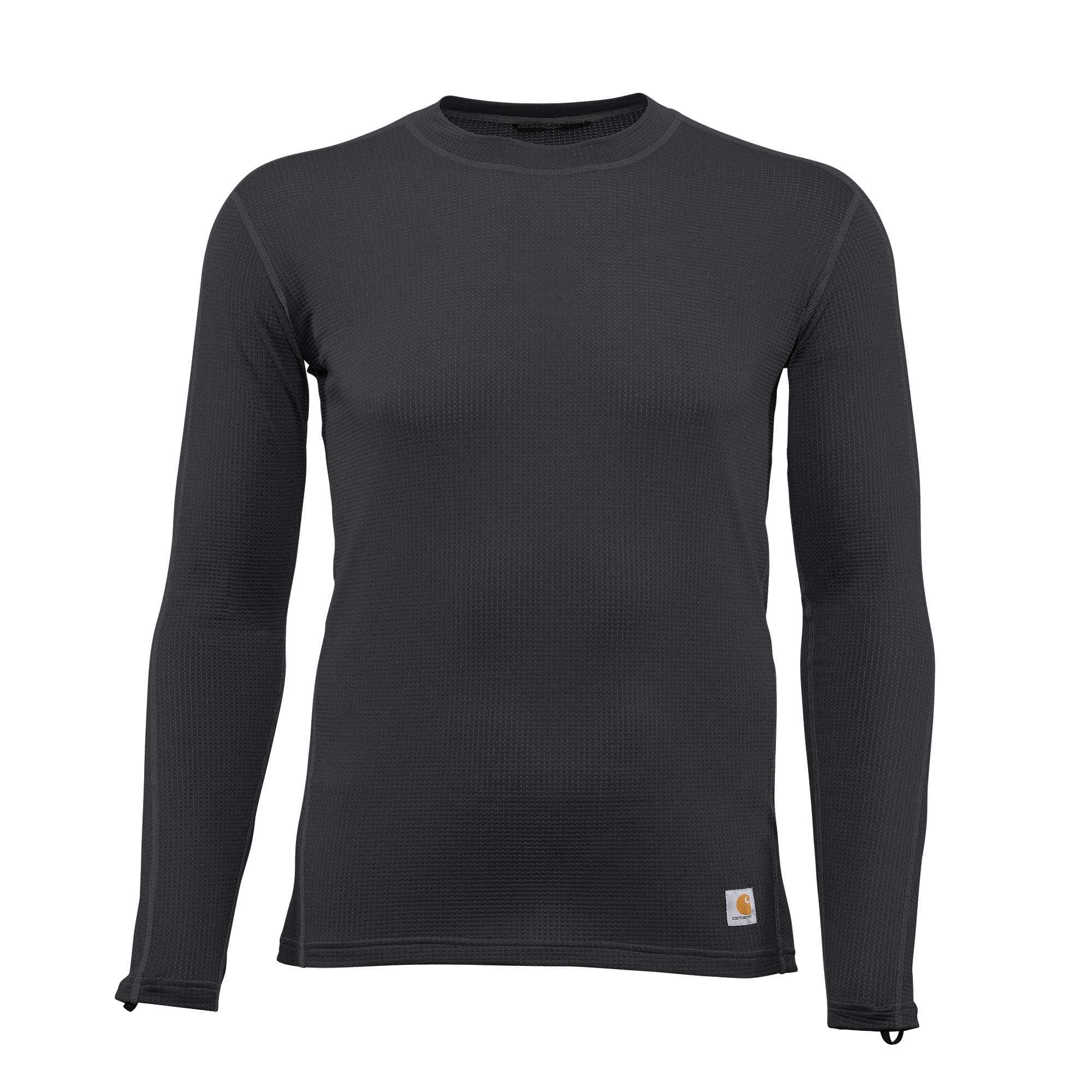 Carhartt Force Lightweight Stretch Grid Base Layer Crewneck Top - Carhartt Outlet