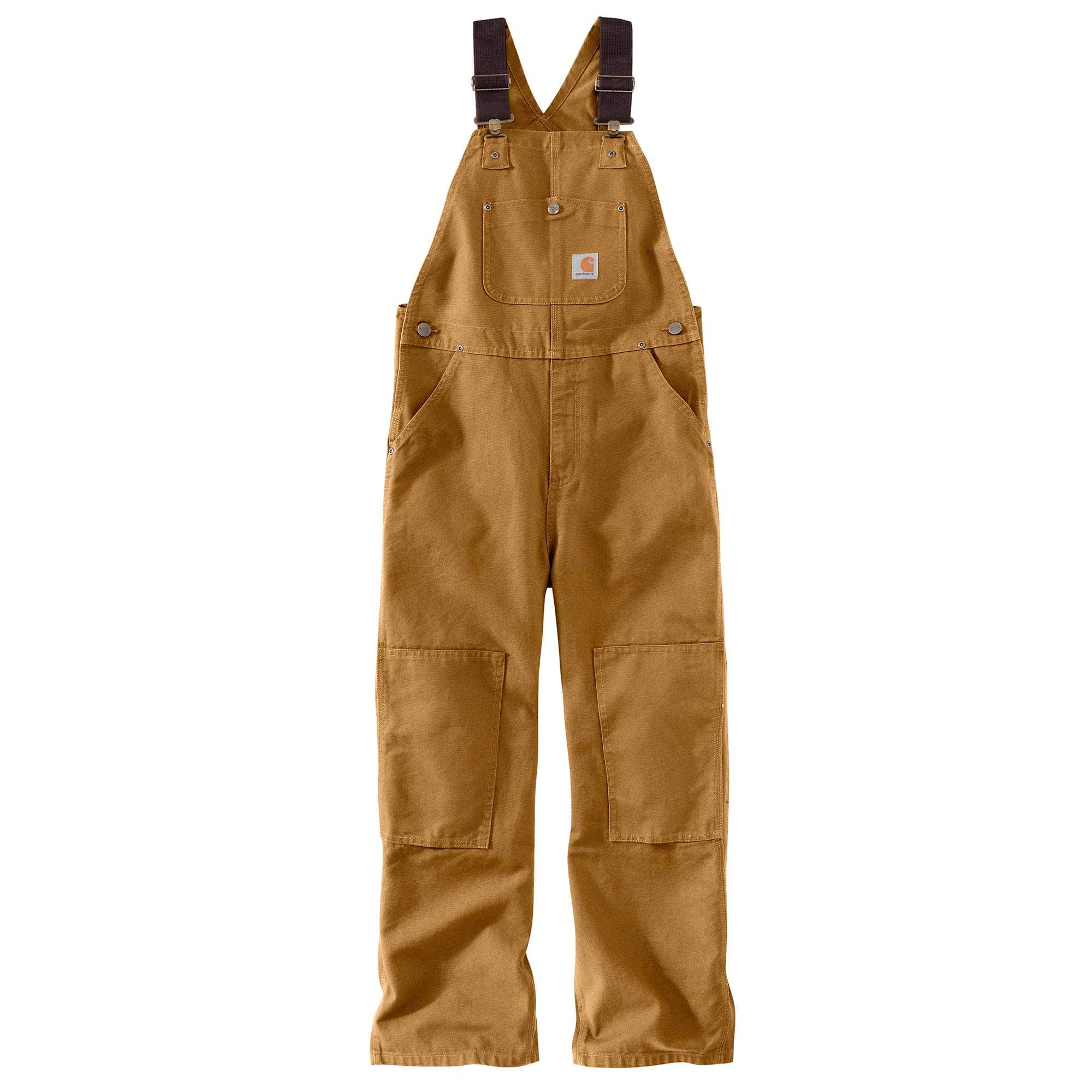 Kids' Duck Washed Bib Overall Sizes 8-16 - Carhartt Outlet