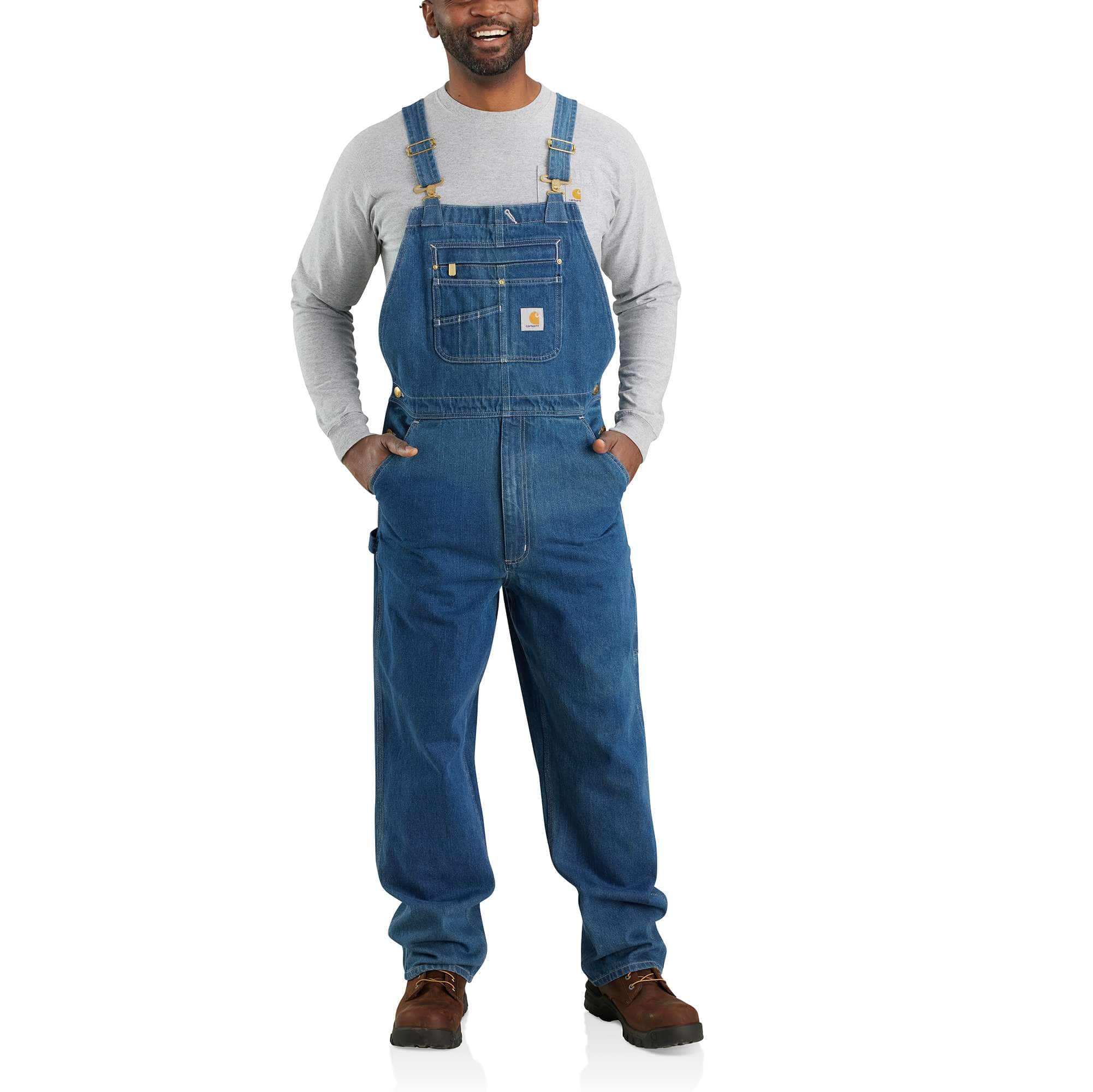 Loose Fit Denim Bib Overall - Carhartt Outlet