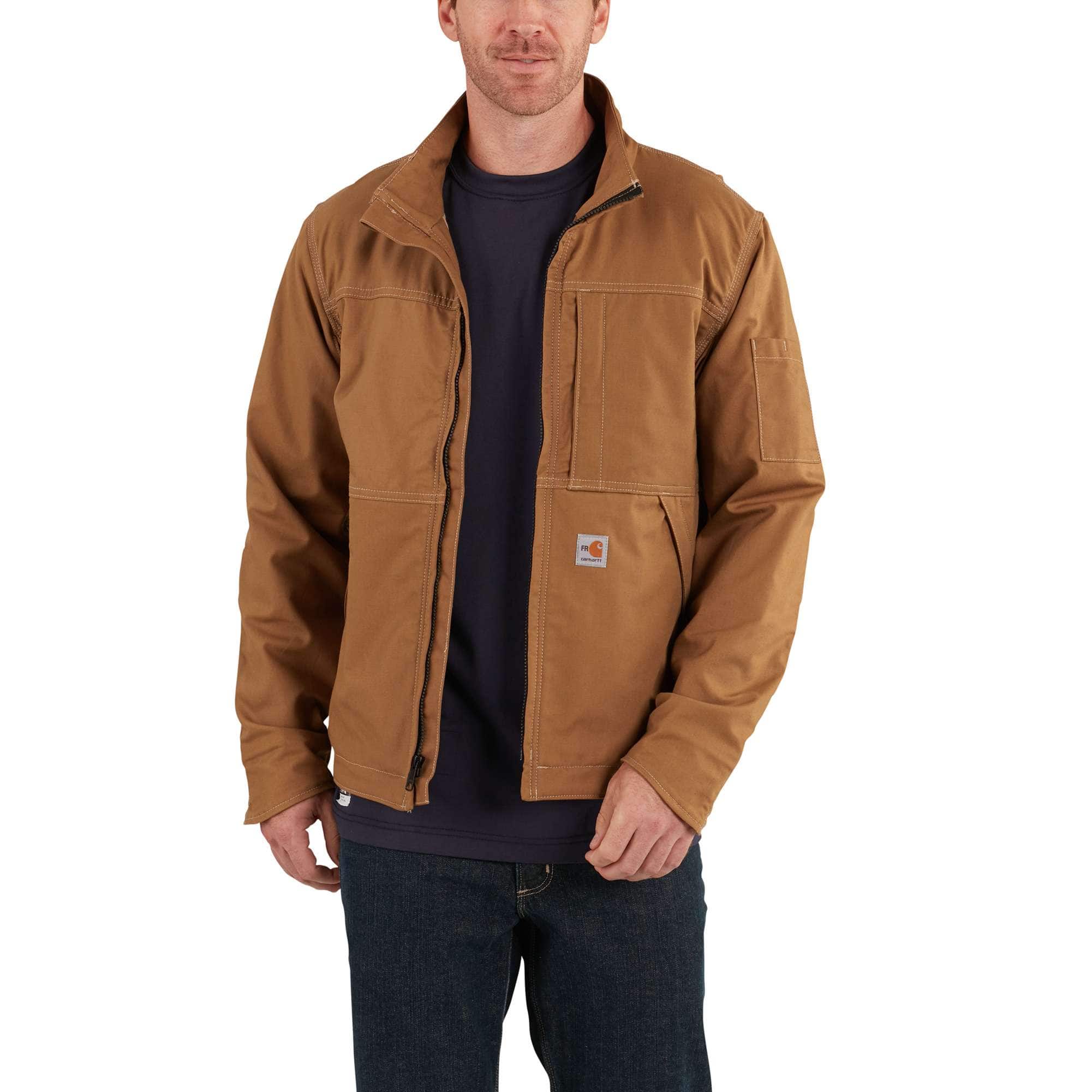 Flame-Resistant Full Swing Quick Duck Jacket - 1 Warm Rating - Carhartt Outlet