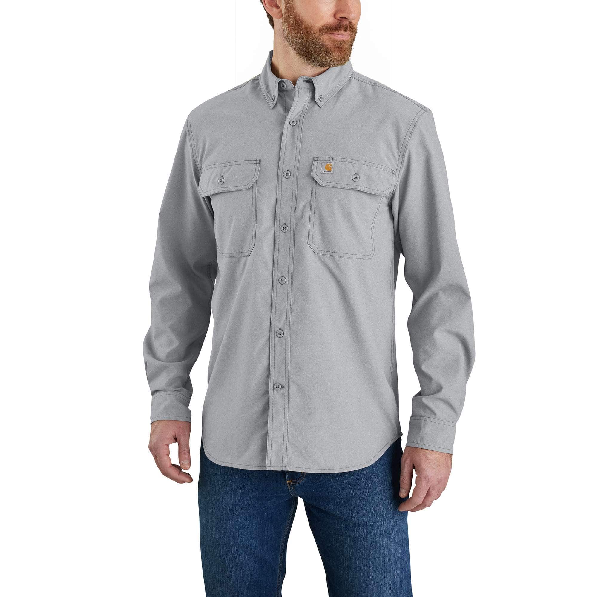 Carhartt Force Relaxed Fit Lightweight Long- Sleeve Shirt - Carhartt Outlet