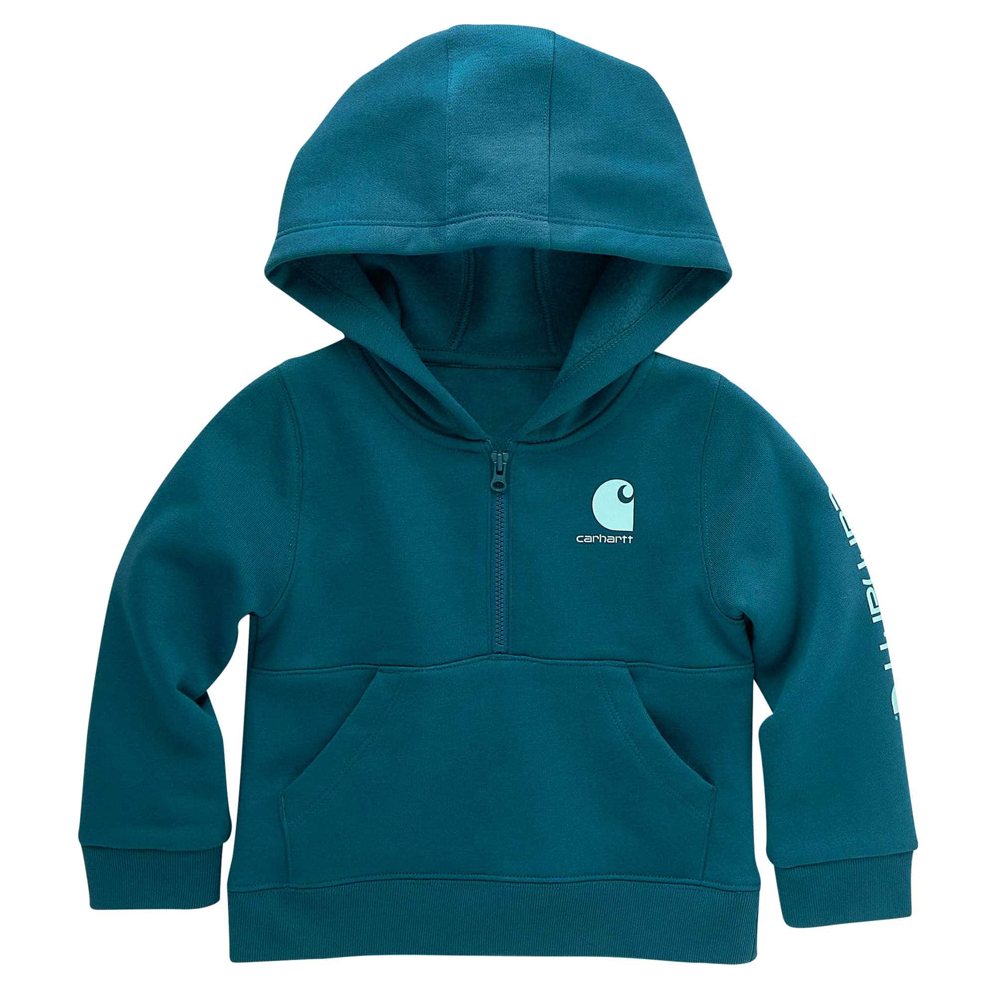 Girls' Long-Sleeve Half-Zip Sweatshirt (Infant/Toddler) - Carhartt Outlet