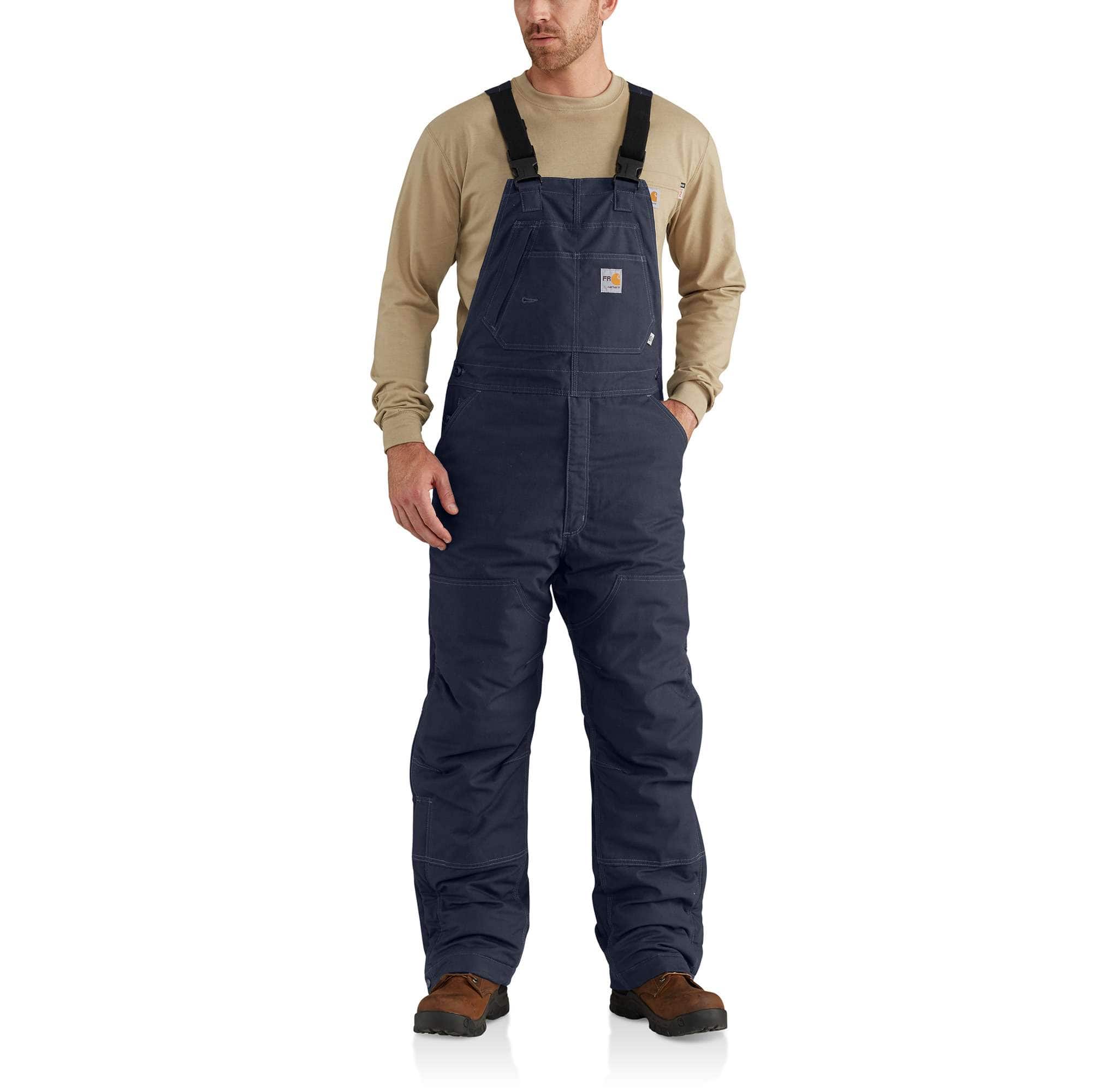 Flame-Resistant Quick Duck Bib Overall/Quilt-Lined - Carhartt Outlet