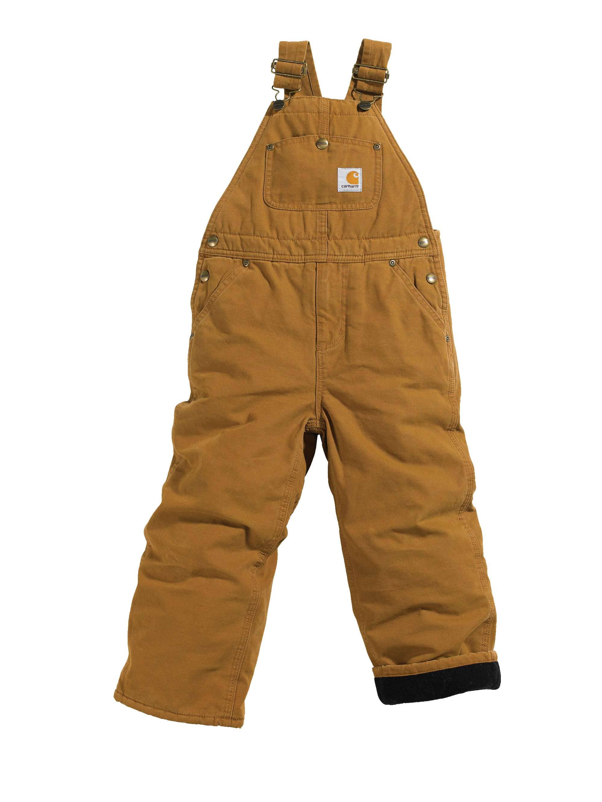 Kids' Canvas Overall Quilt-Lined Sizes 4-7 - Carhartt Outlet