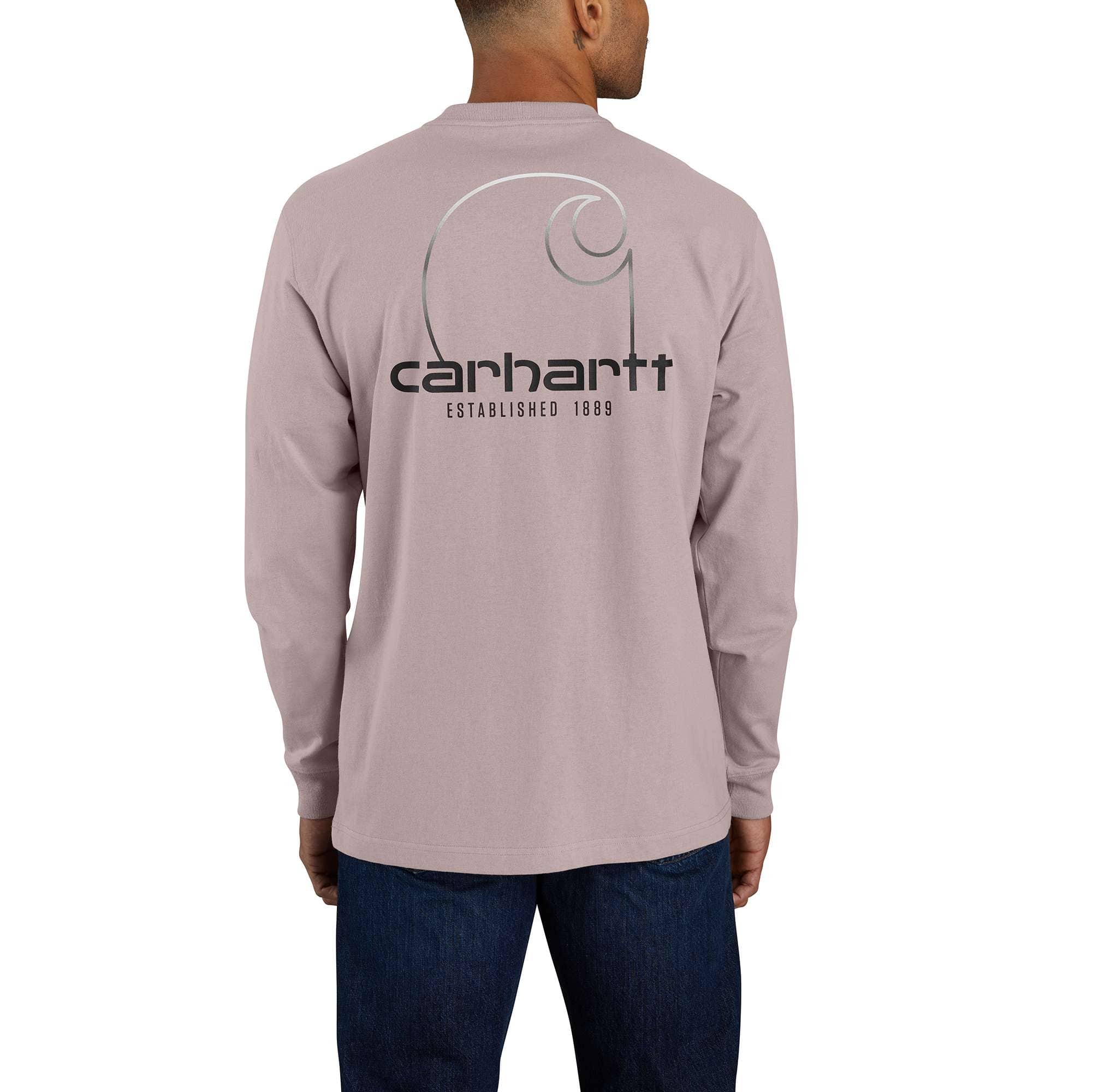 Loose Fit Heavyweight Long-Sleeve Pocket C Graphic T-Shirt - Carhartt Outlet