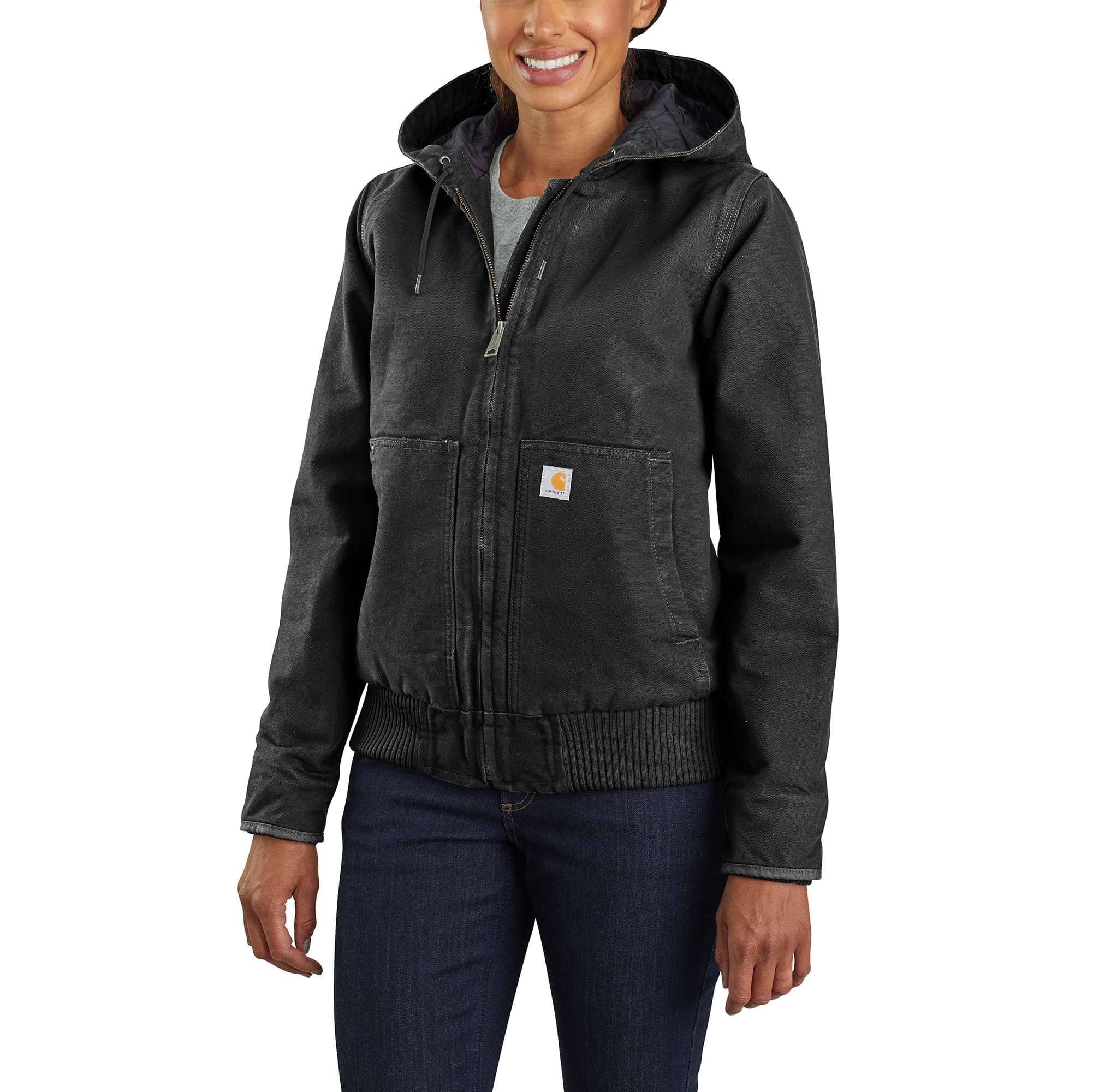 Women's Loose Fit Washed Duck Insulated Active Jac - 3 Warmest Rating - Carhartt Outlet