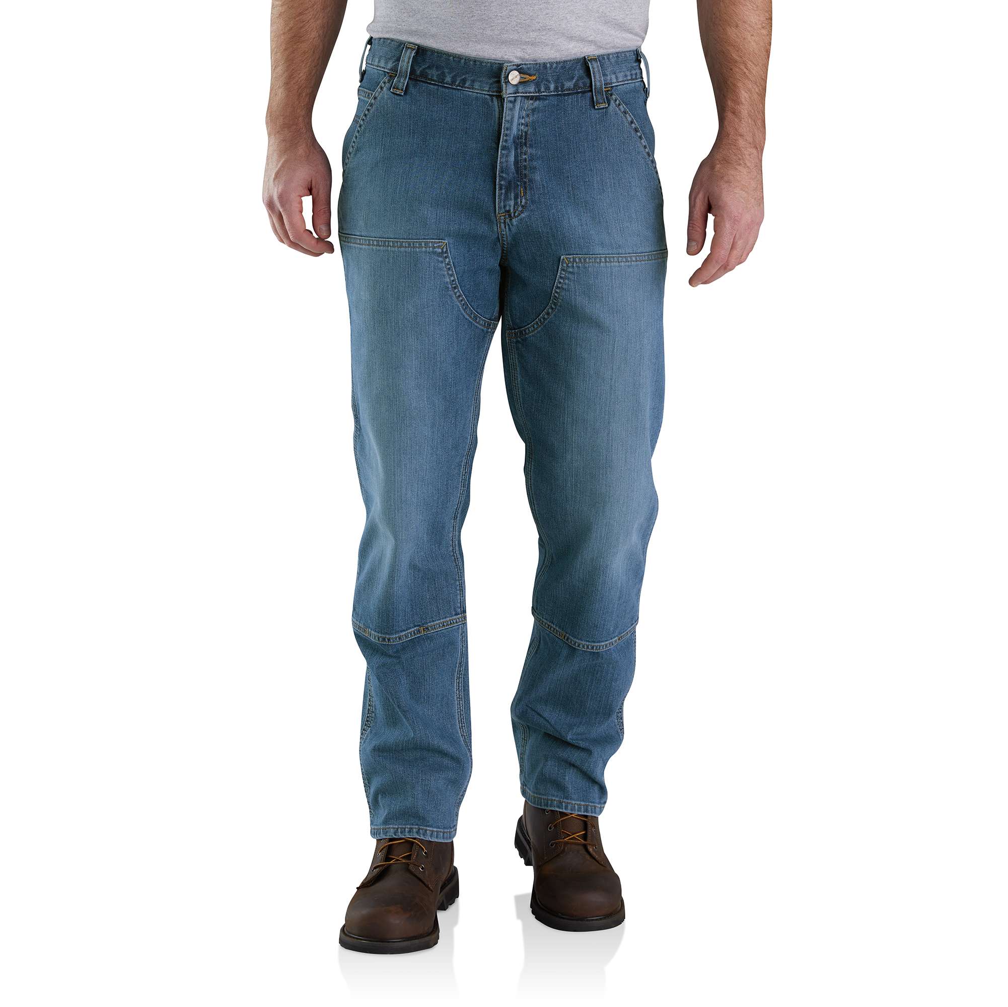 Rugged Flex Relaxed Fit Double-Front Utility Jean - Carhartt Outlet
