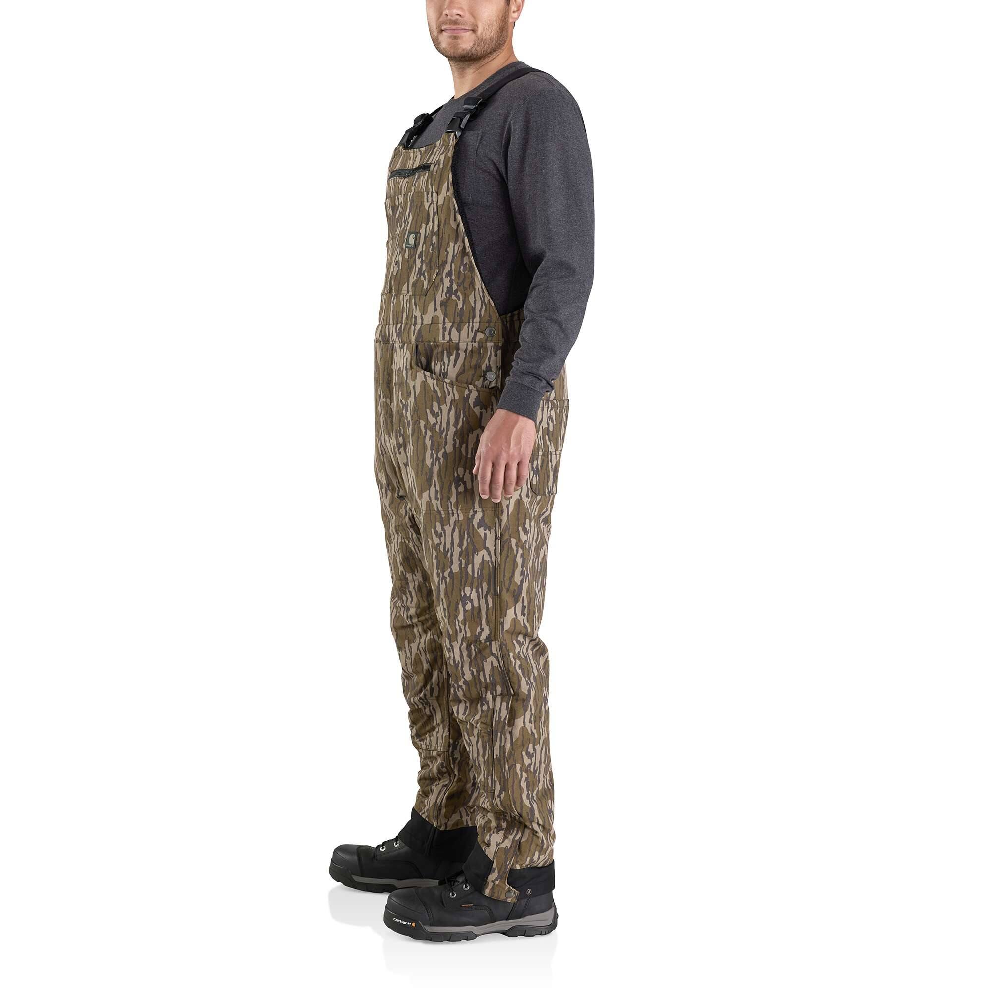 Super Dux Relaxed Fit Insulated Camo Bib Overall - 4 Extreme Warmth Rating - Carhartt Outlet