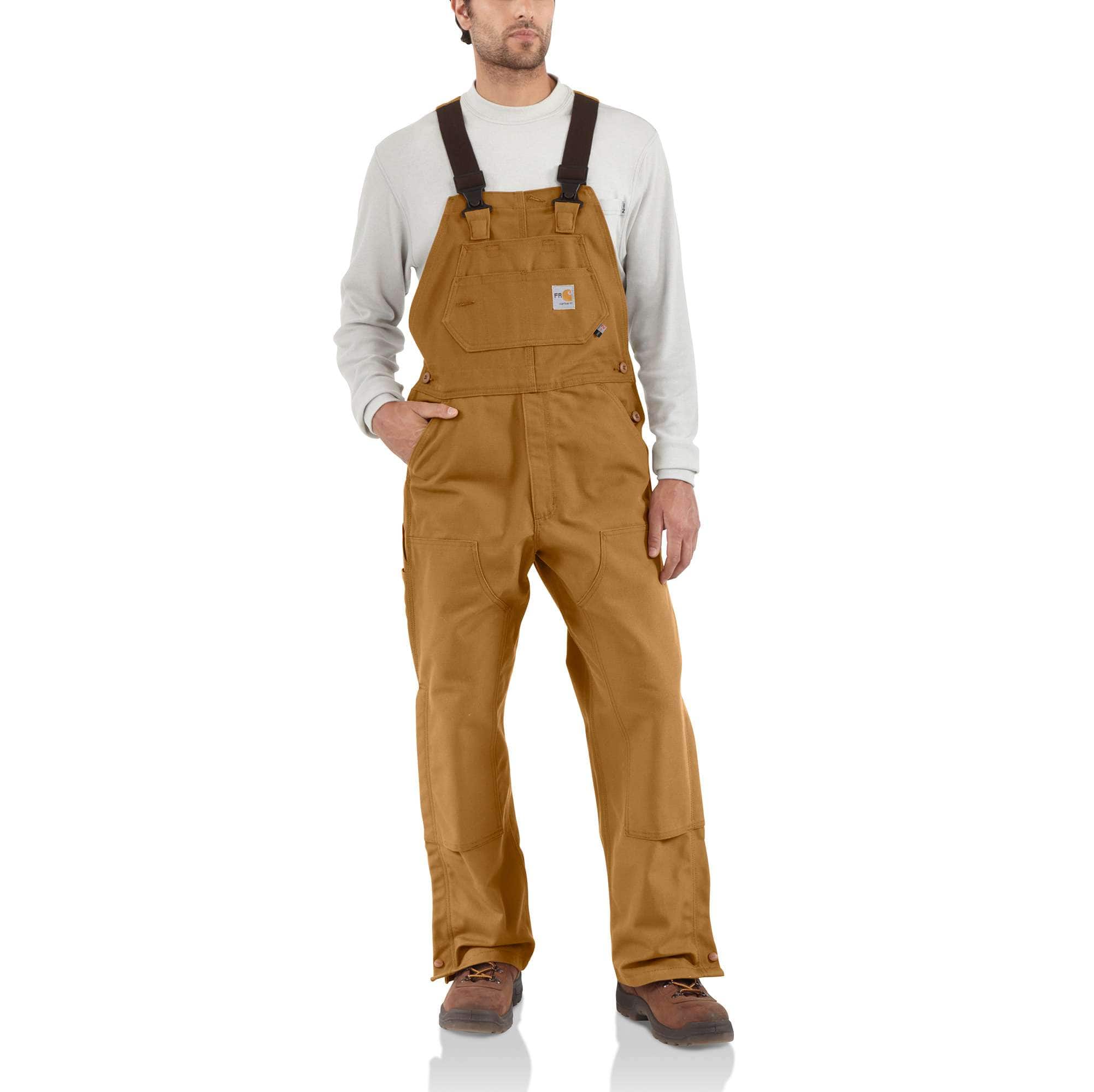 Flame-Resistant Duck Bib Overall/Unlined - Carhartt Outlet