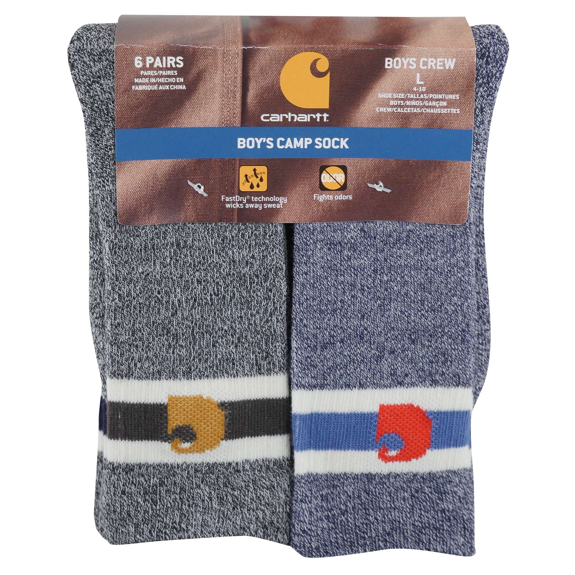 Camp Crew Sock 6 Pack - Carhartt Outlet