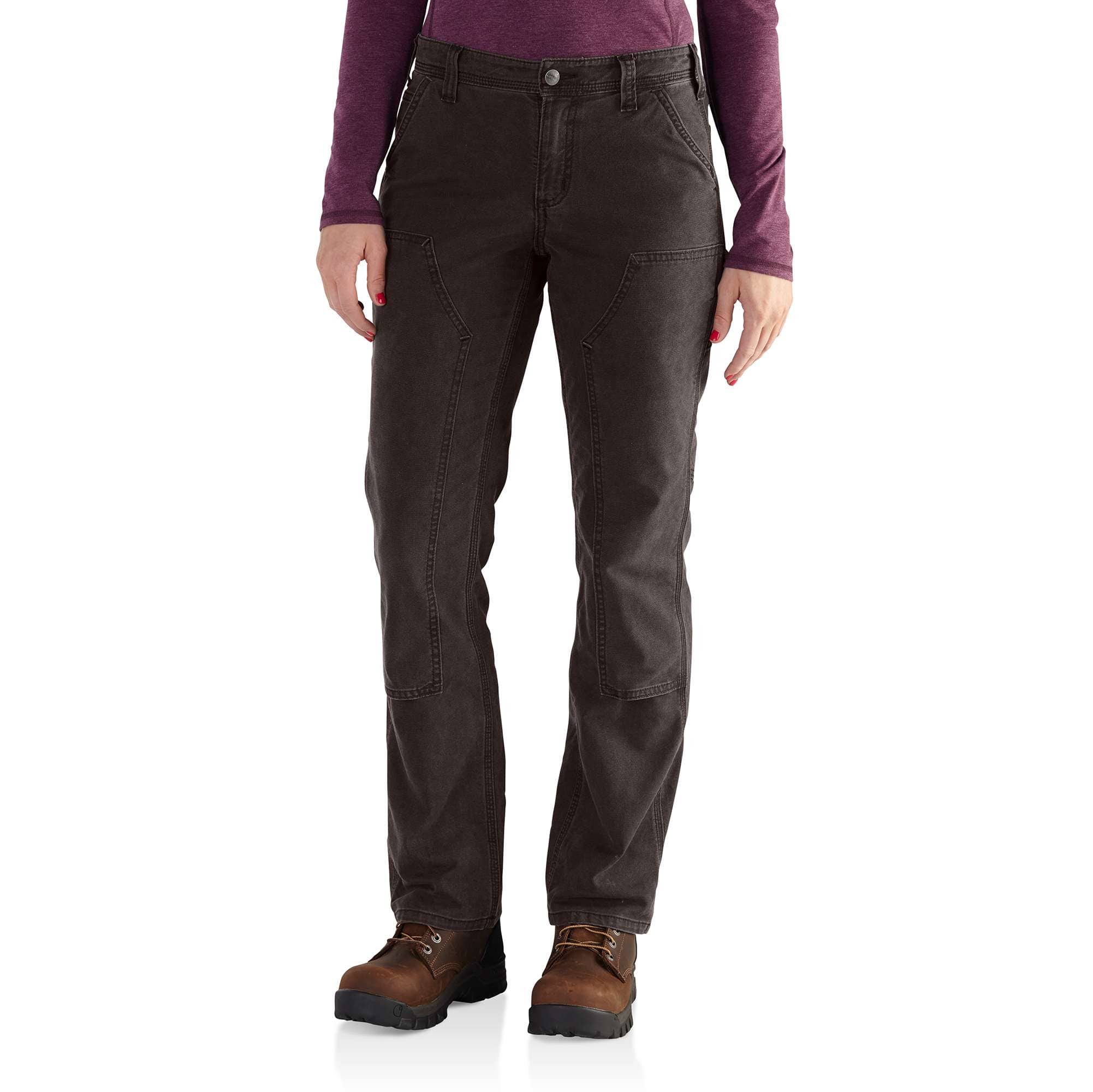 Women's Rugged Flex Loose Fit Canvas Double-Front Work Pant - Carhartt Outlet