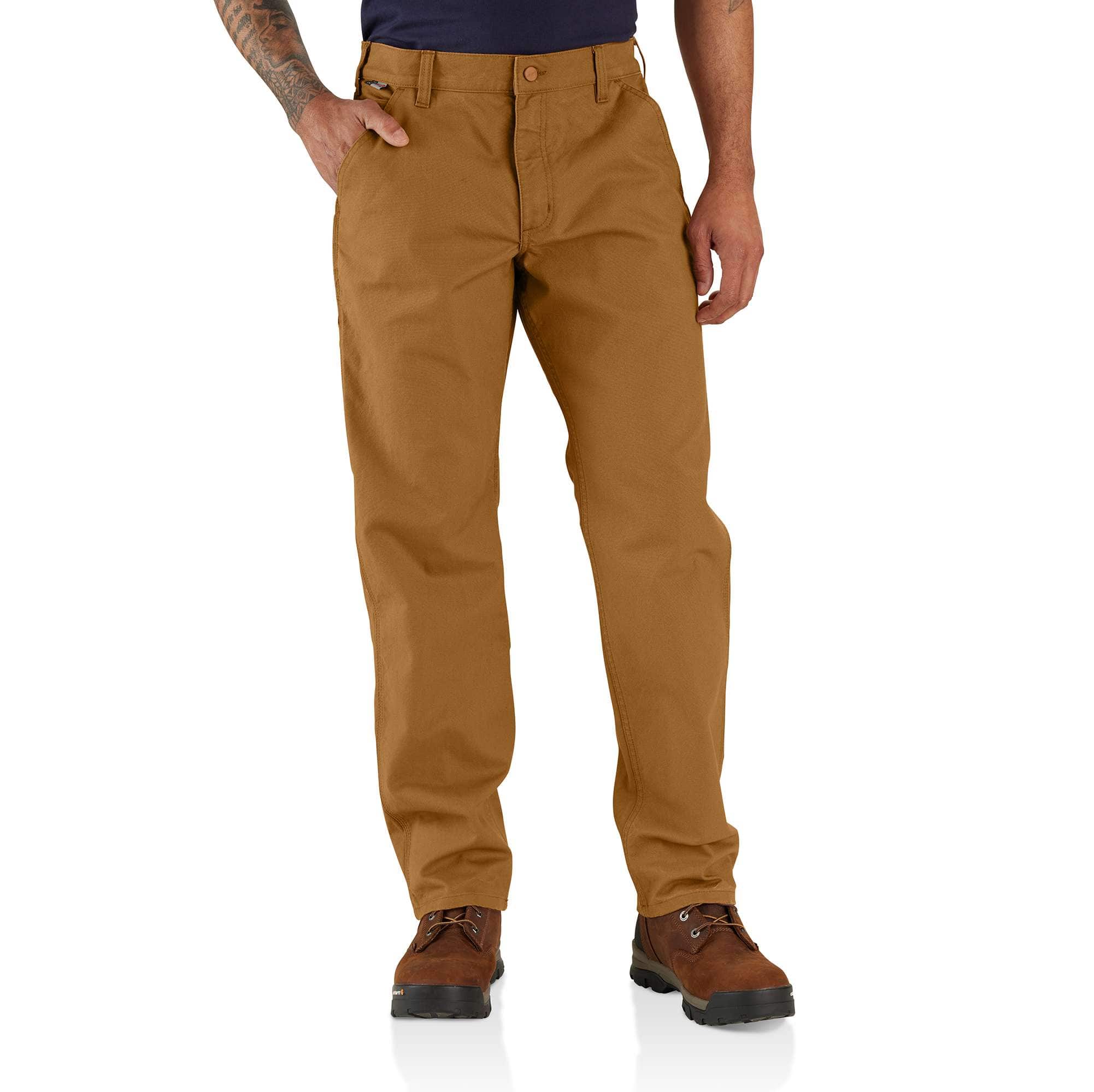 Flame Resistant Rugged Flex Relaxed Fit Duck Utility Work Pant - Carhartt Outlet