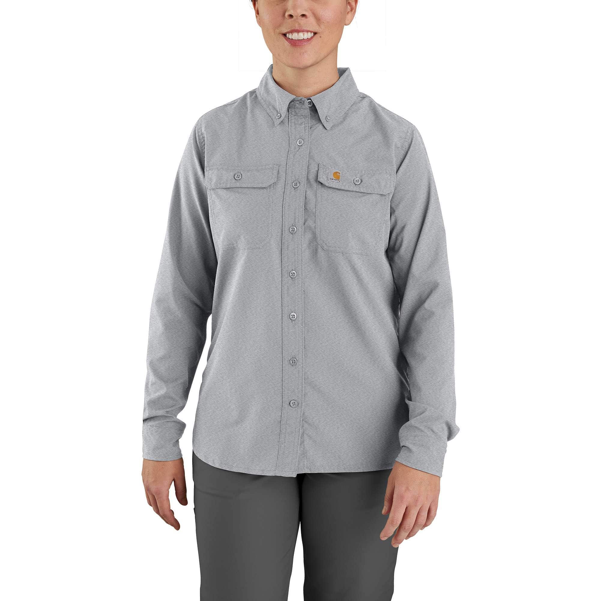Women's Carhartt Force Relaxed Fit Lightweight Long Sleeve Shirt - Carhartt Outlet