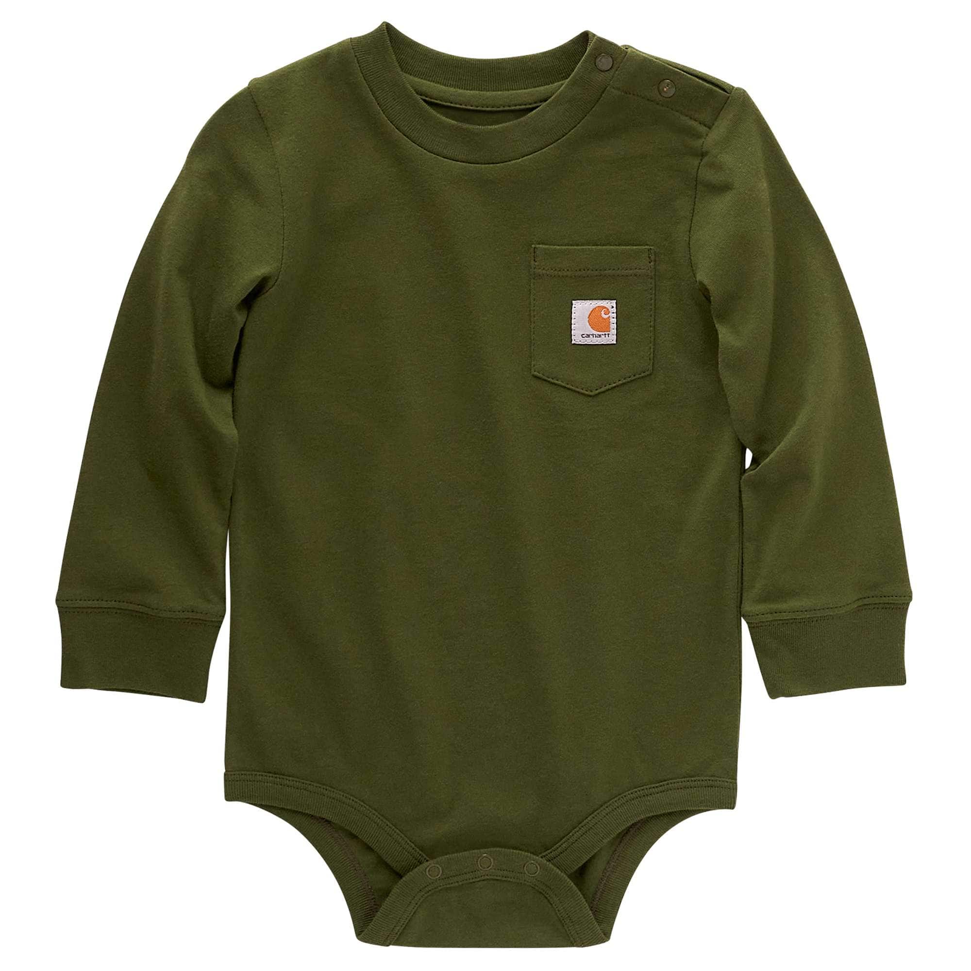 Kids' Long-Sleeve Pocket Bodysuit - Carhartt Outlet