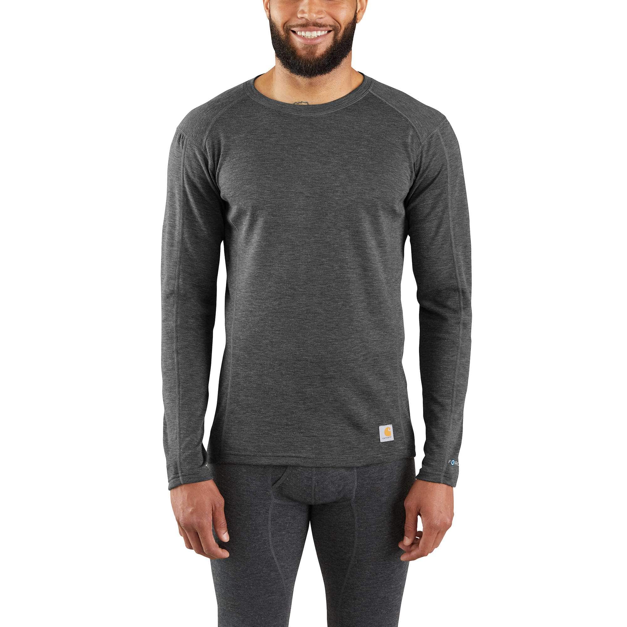 Base Force Heavyweight Poly-Wool Crew (No Pocket) - Carhartt Outlet