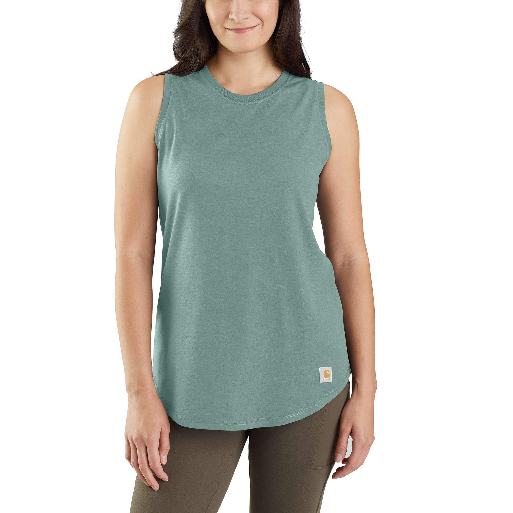 Women's Carhartt Force Relaxed Fit Midweight Tank - Carhartt Outlet