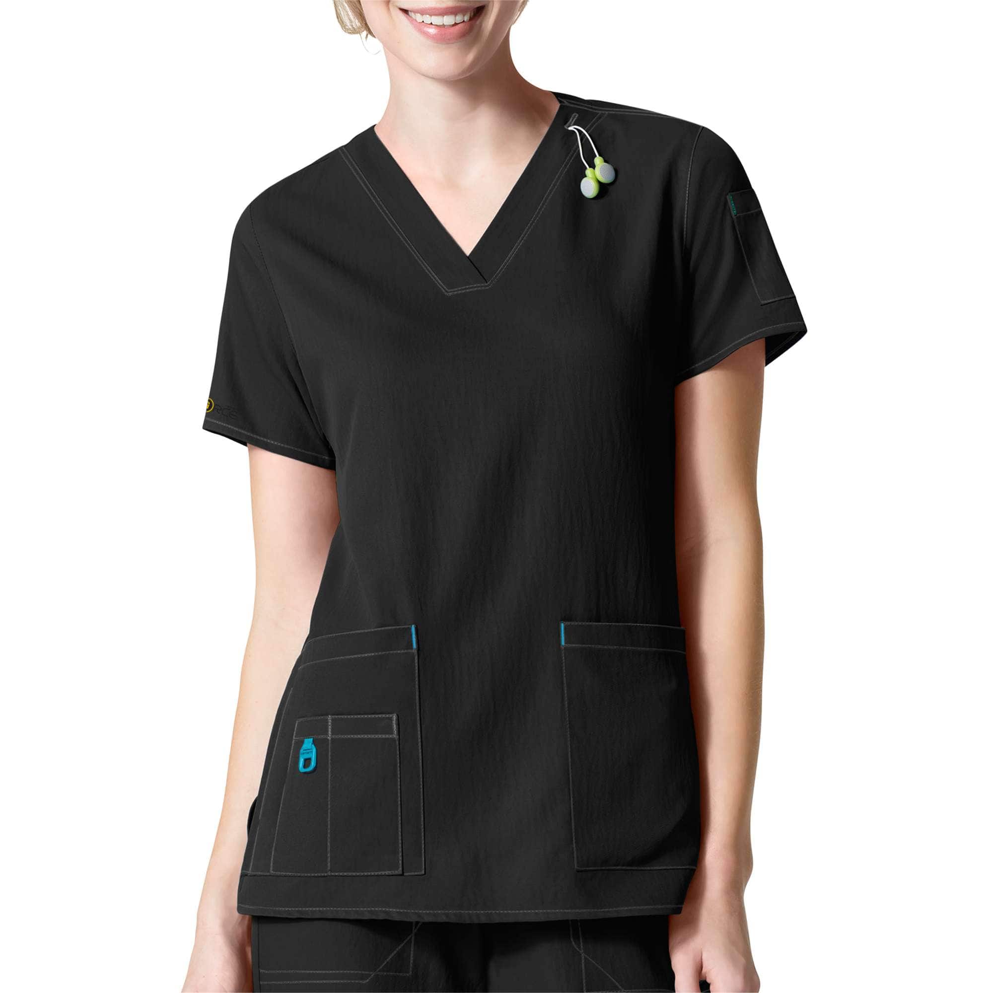 Women's Force Cross-Flex V-Neck Scrub Top - Carhartt Outlet