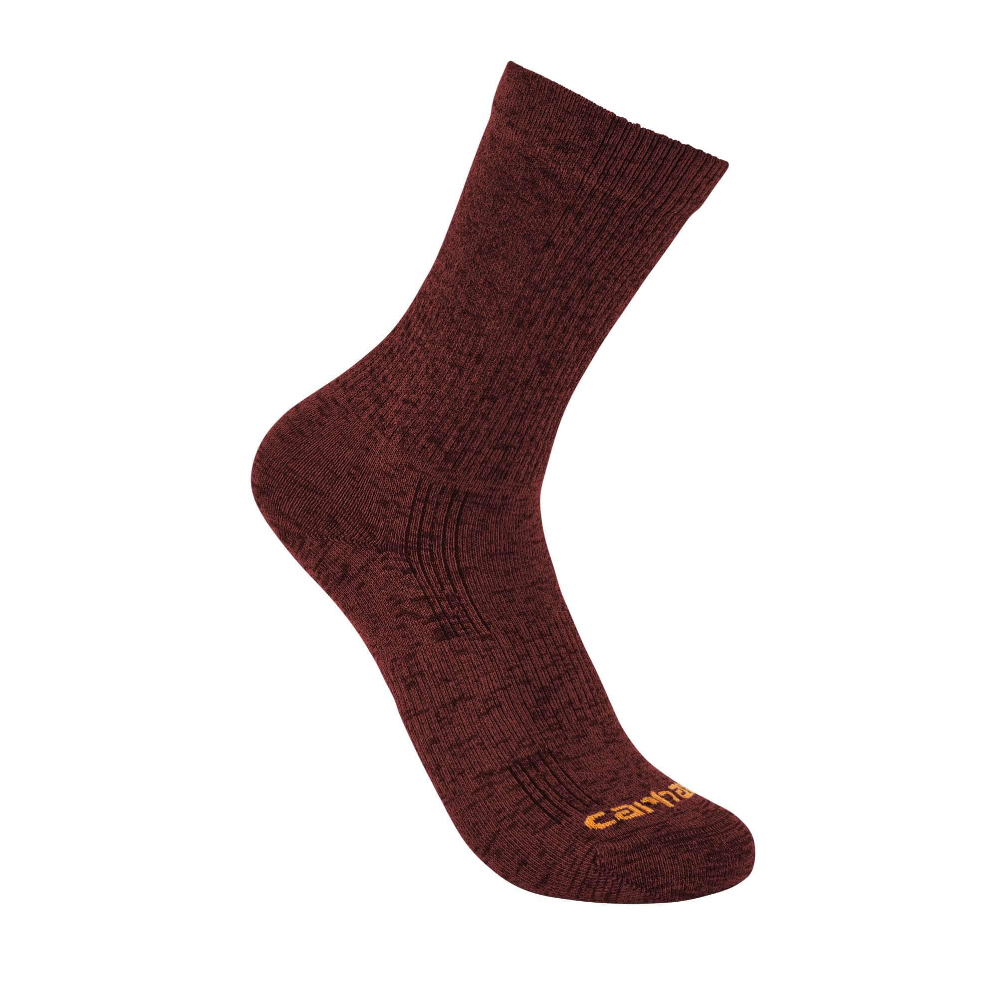 Women's Lightweight Durable Nylon-Synthetic BlendShort Crew Sock - Carhartt Outlet