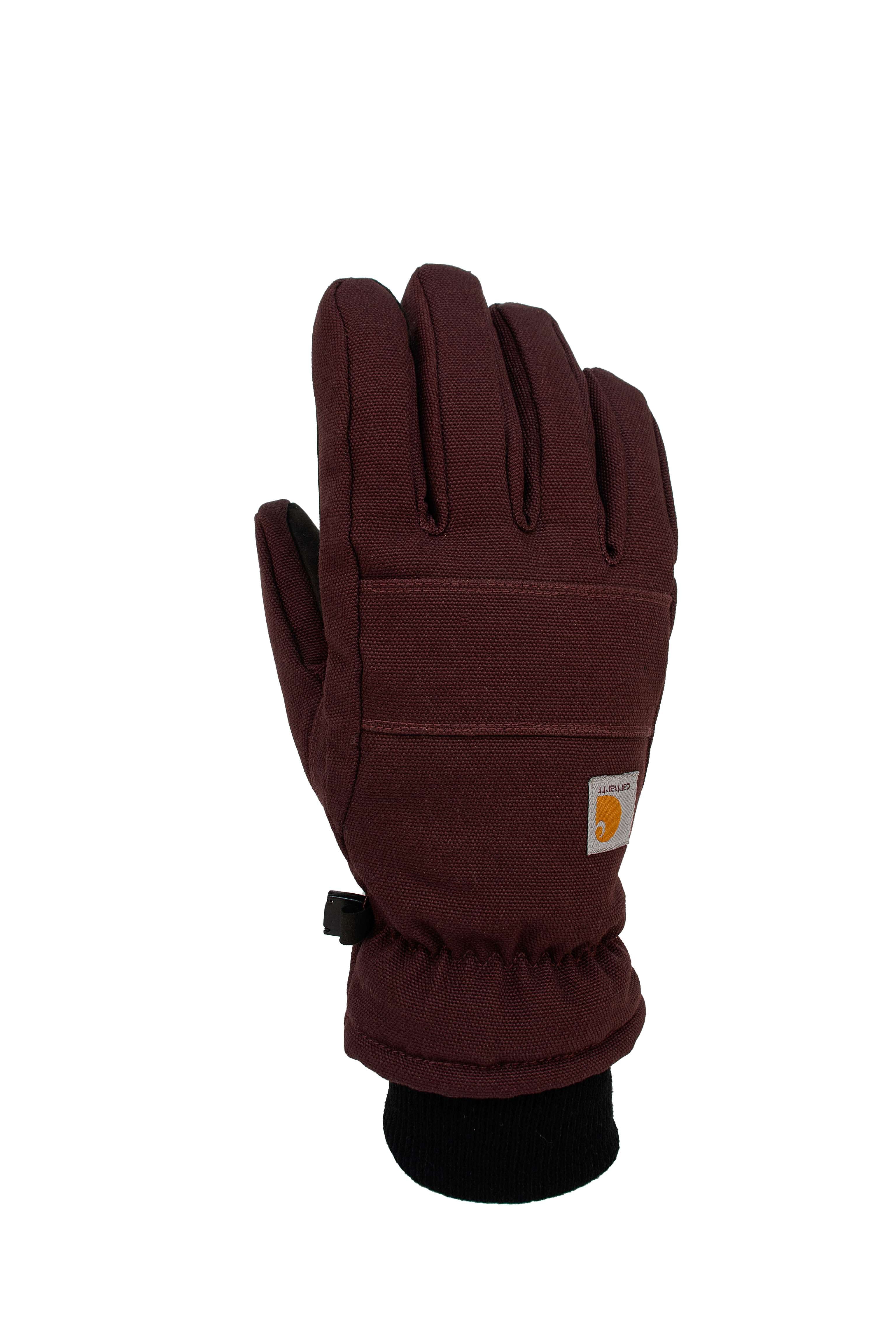 Women's Insulated Duck/Synthetic Leather Knit Cuff Glove - Carhartt Outlet