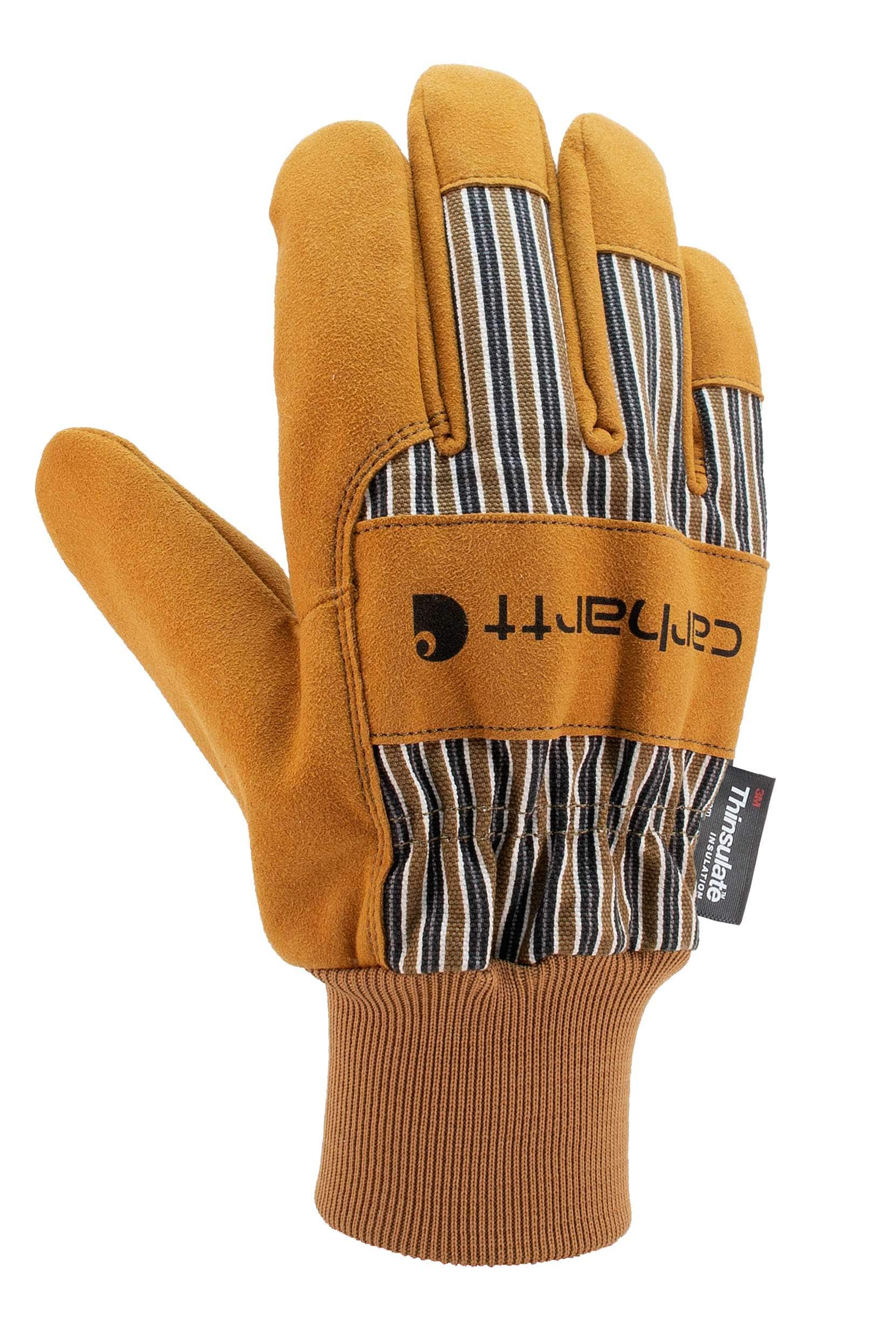 Insulated Synthetic Suede Knit Cuff Work Glove - Carhartt Outlet