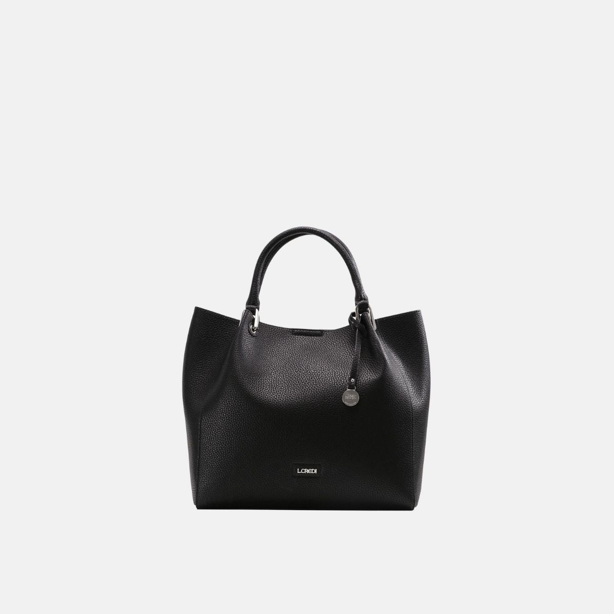 Ember Henkeltasche schwarz
