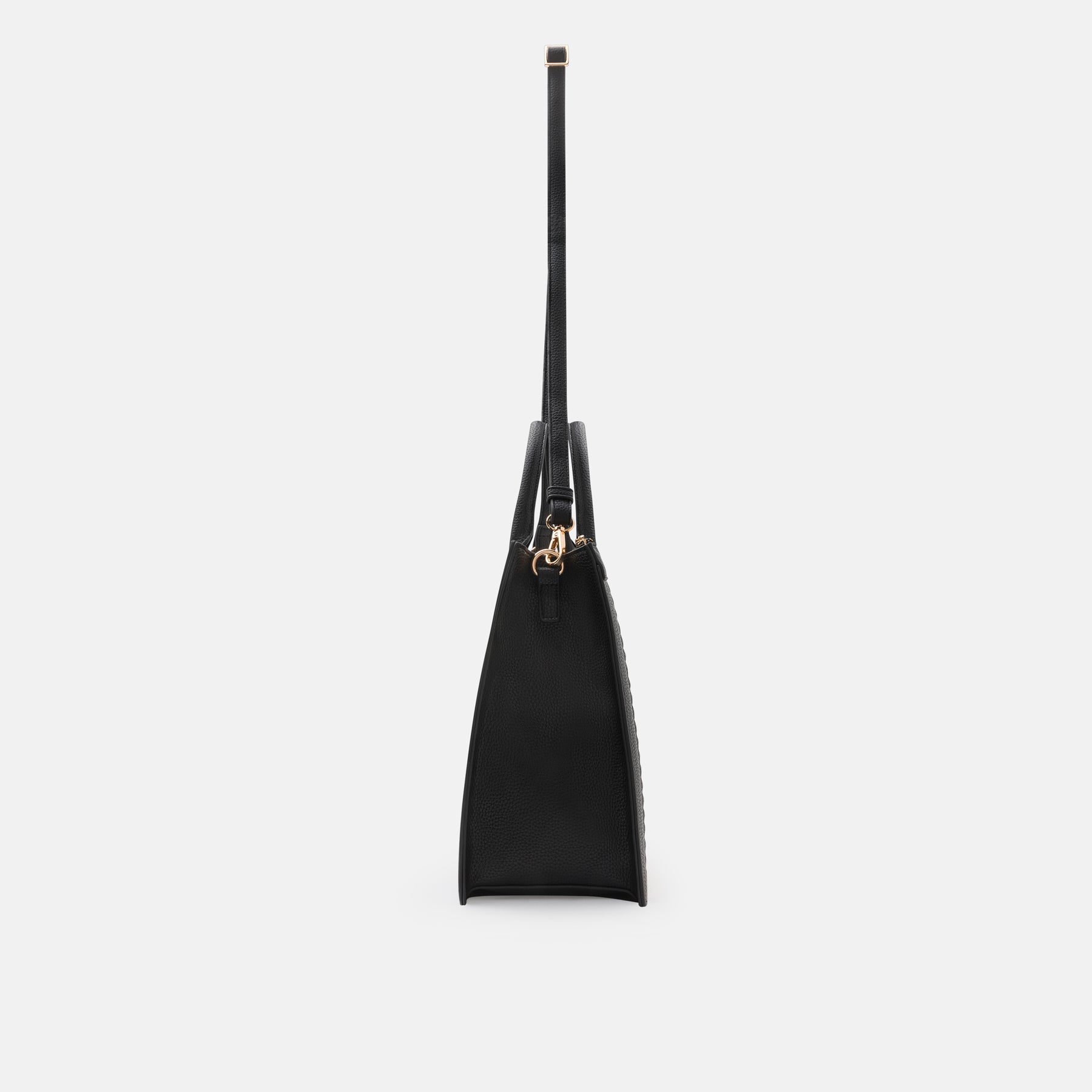 Oneka Henkeltasche beige schwarz