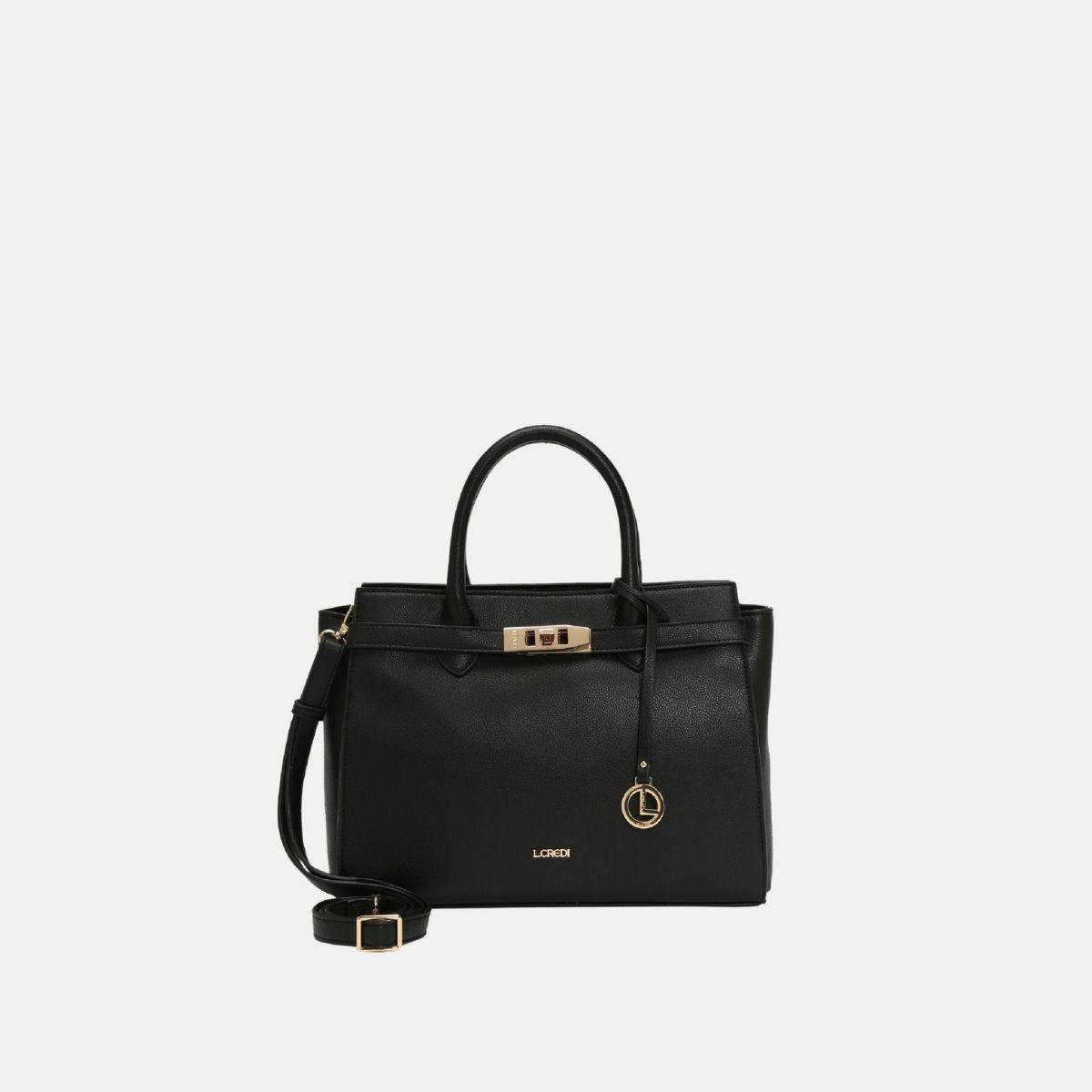 Konstanze Henkeltasche schwarz