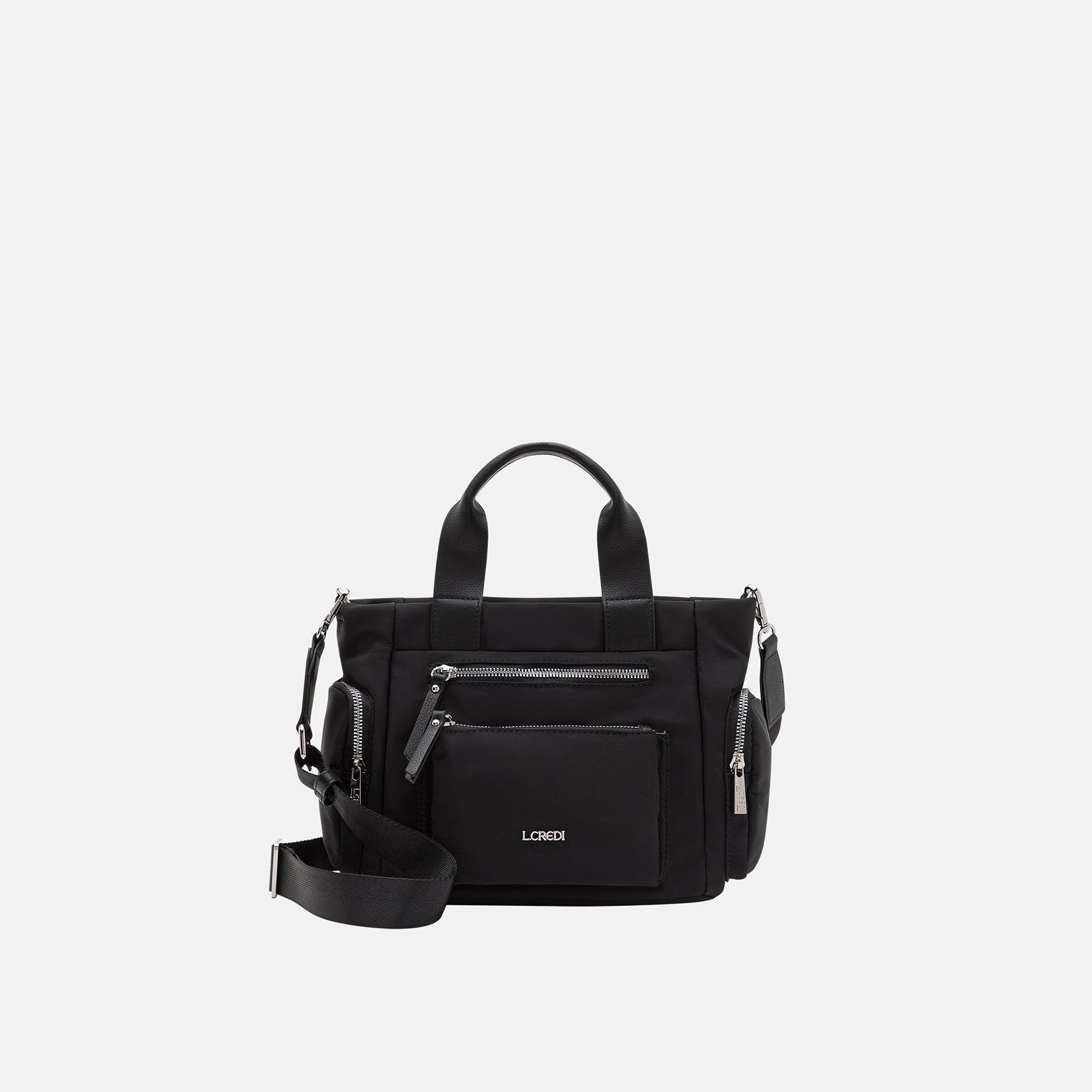 Odeta Henkeltasche schwarz
