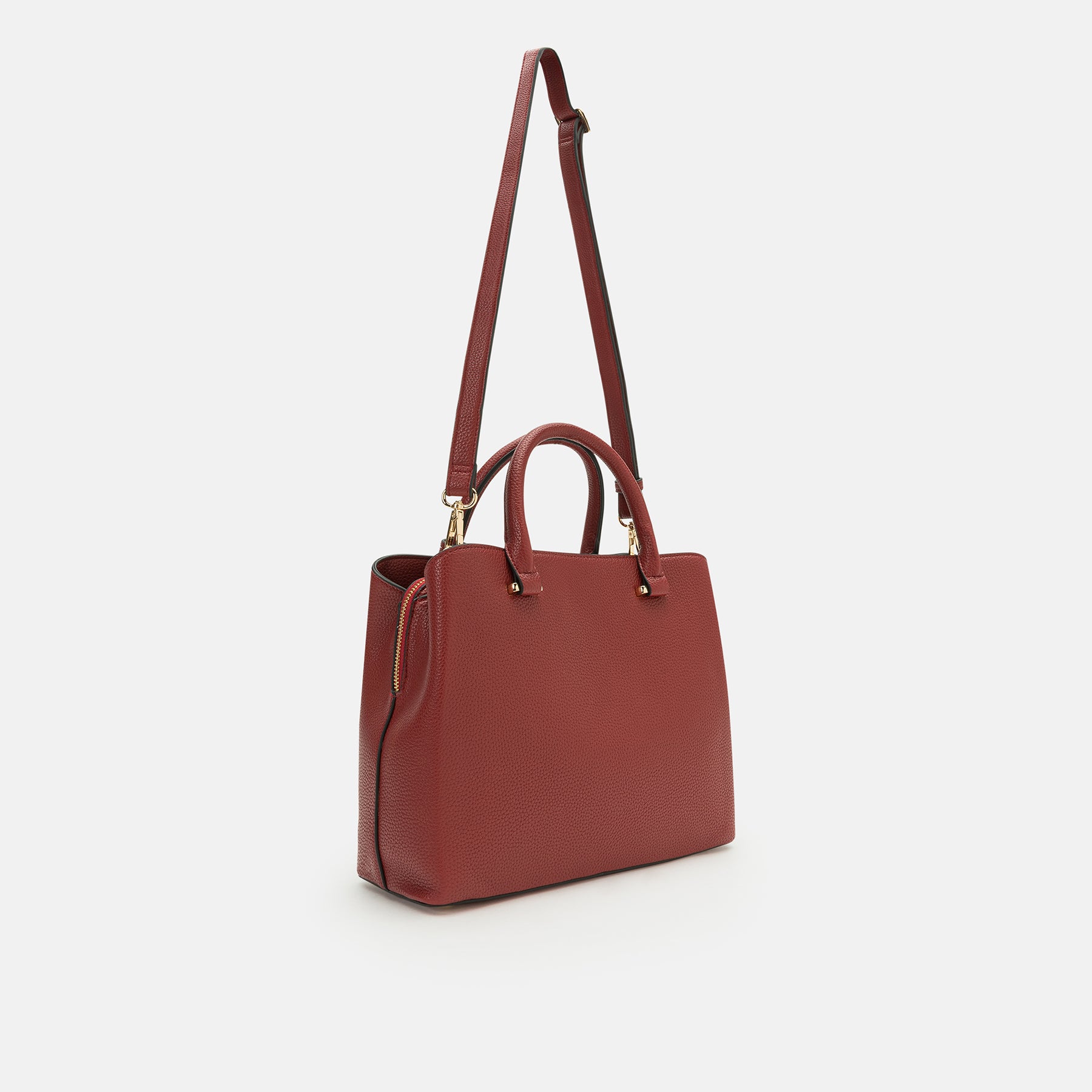 Maxima Henkeltasche rot