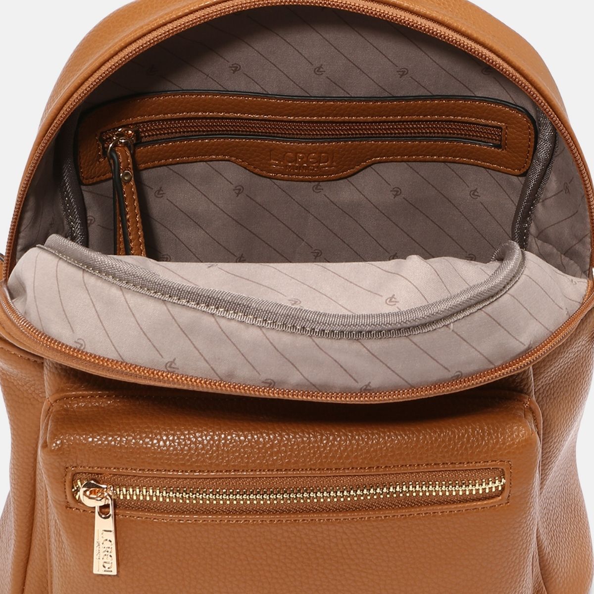 Budapest Rucksack cognac