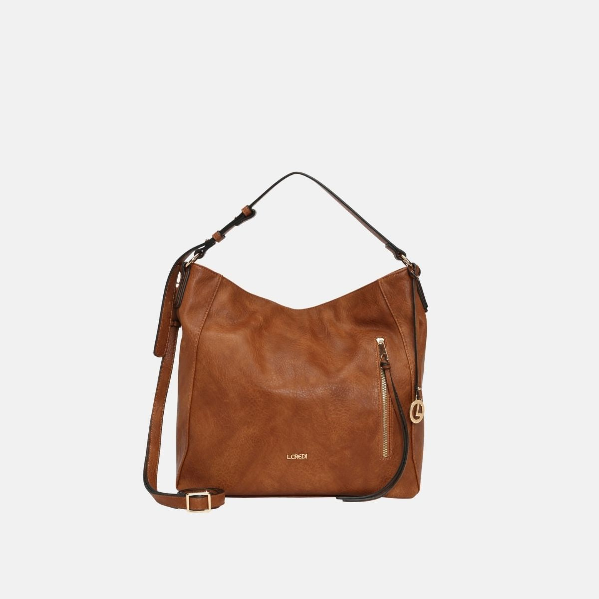 Jana Hobo cognac