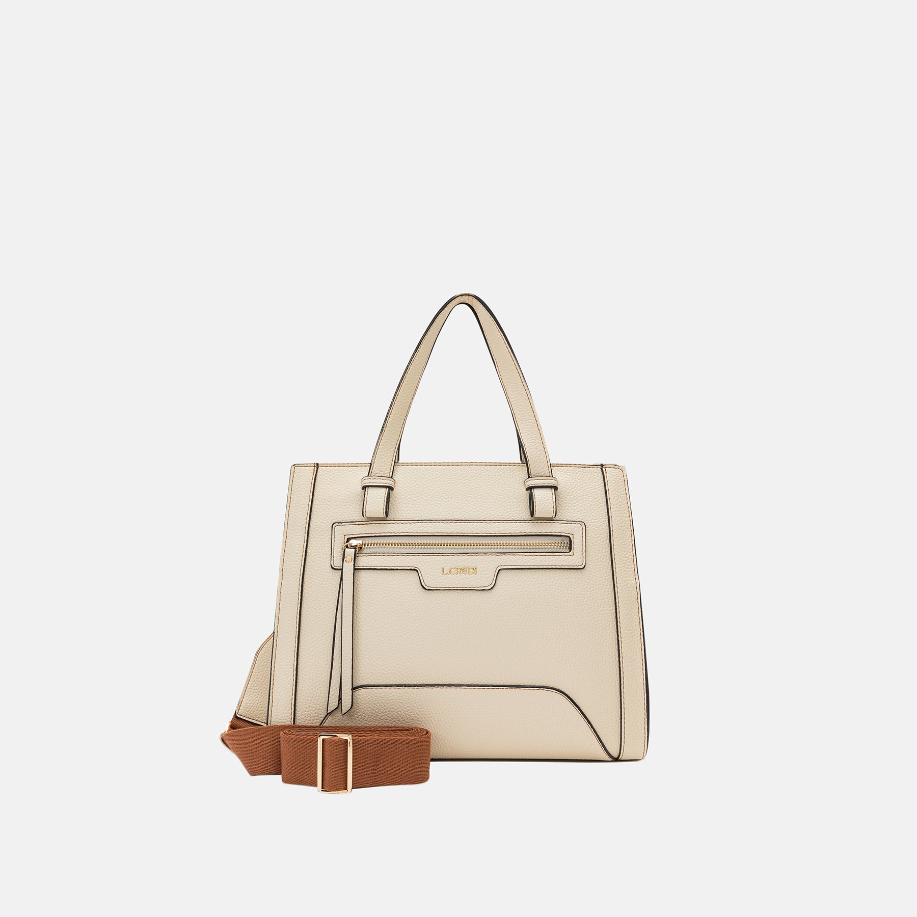Oana Henkeltasche creme