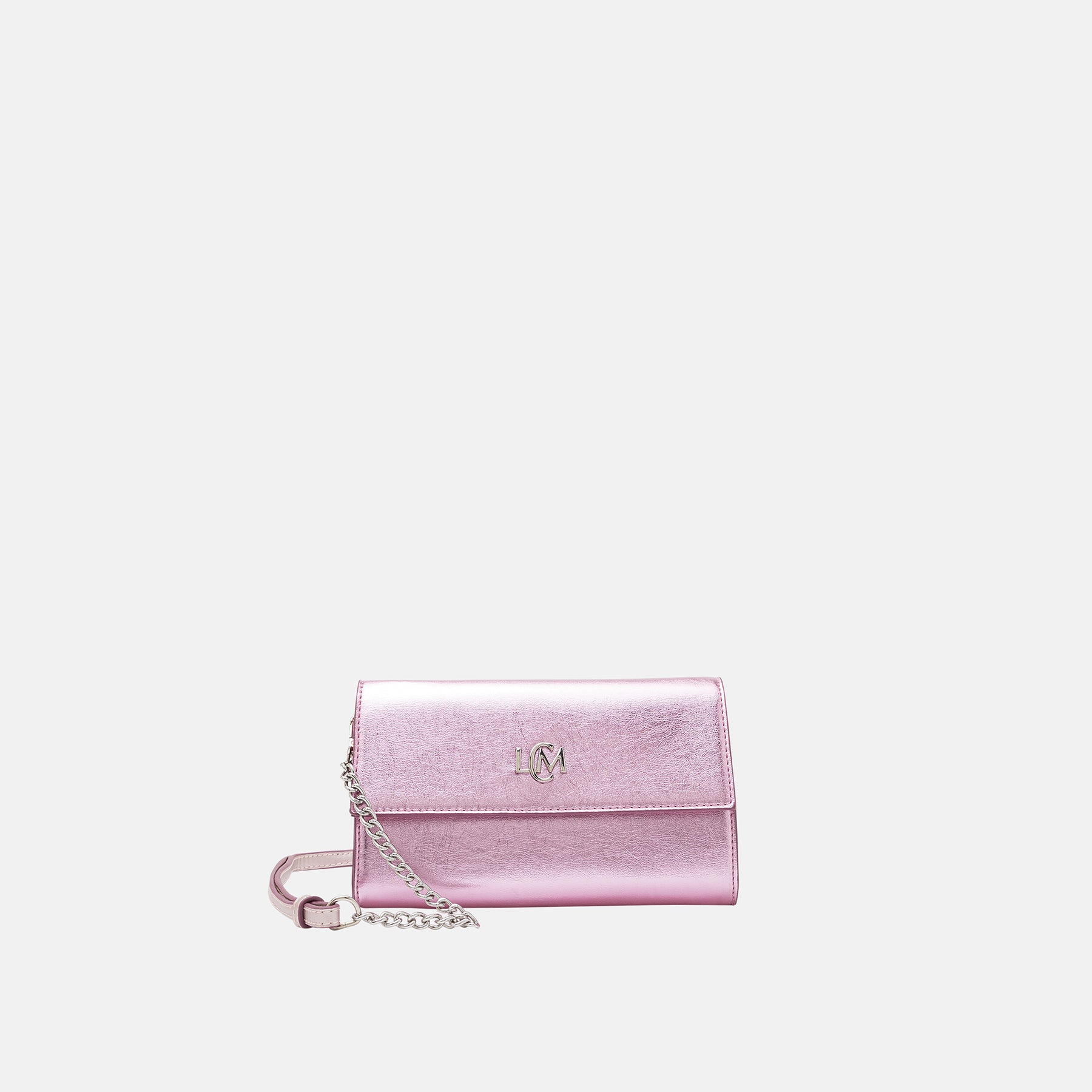 Oliviana Clutch rosa metallic