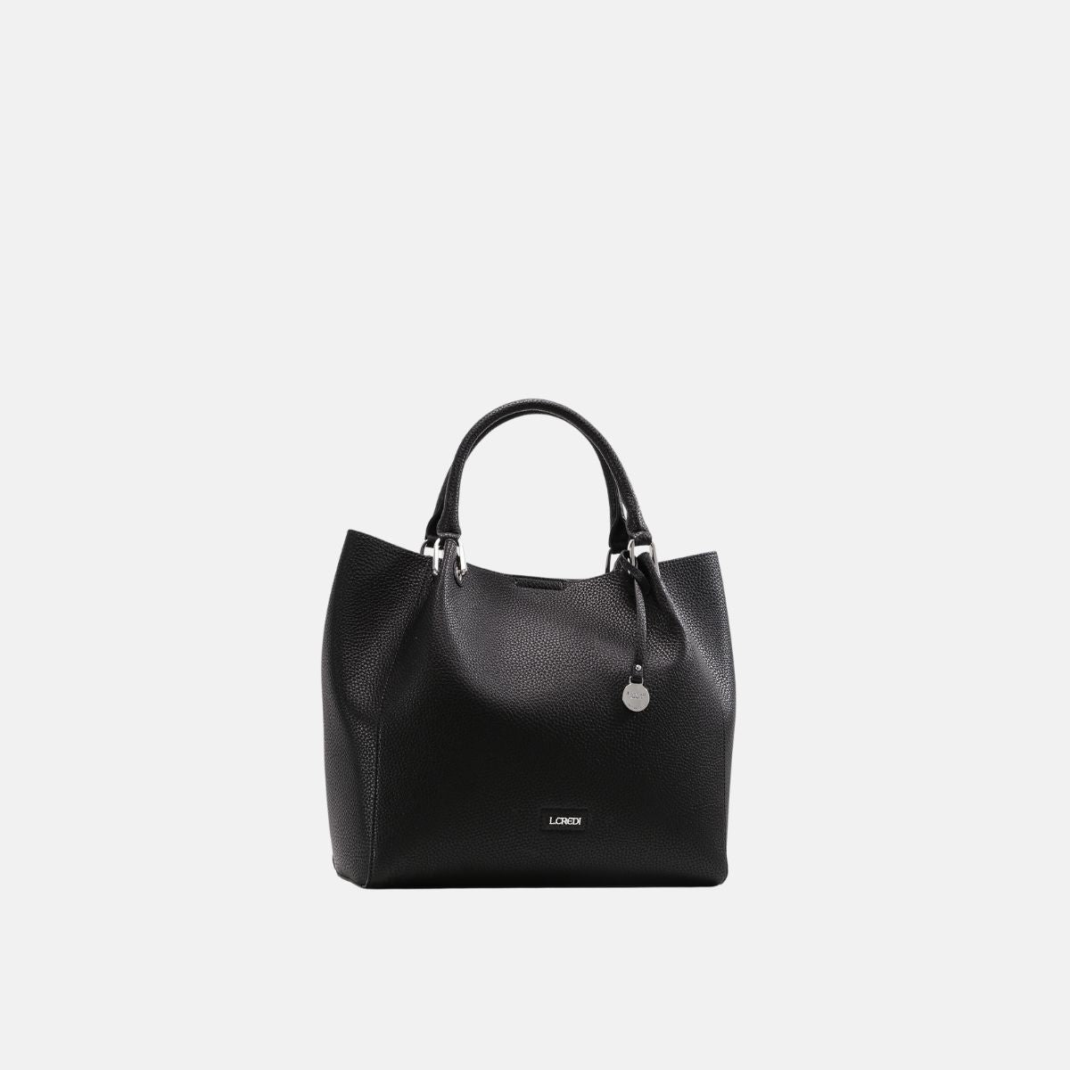 Ember Henkeltasche schwarz