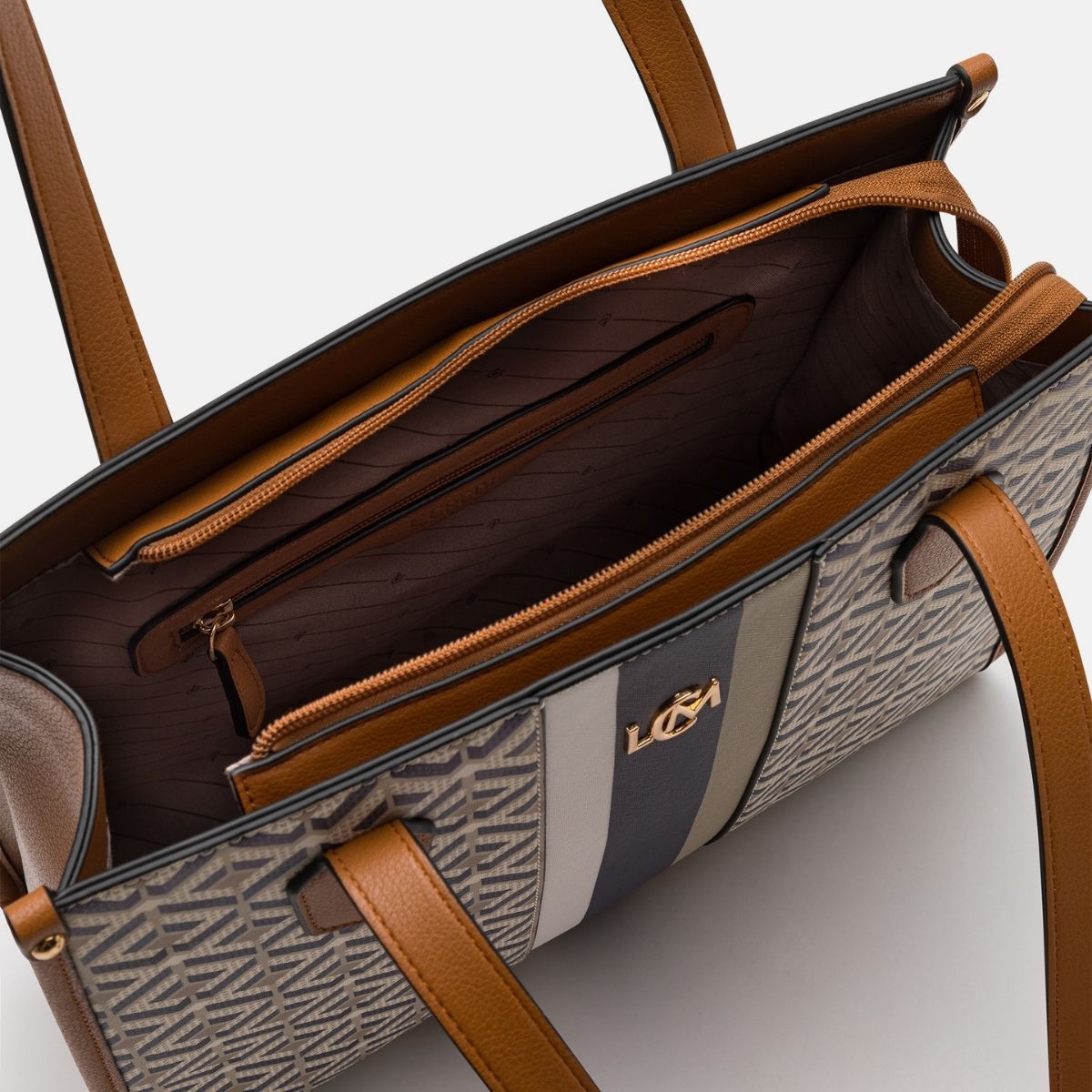 Melina Shopper beige multi