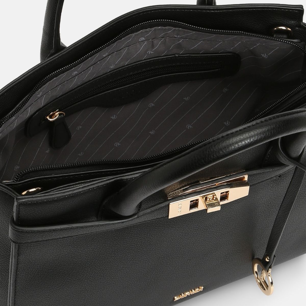 Konstanze Henkeltasche schwarz