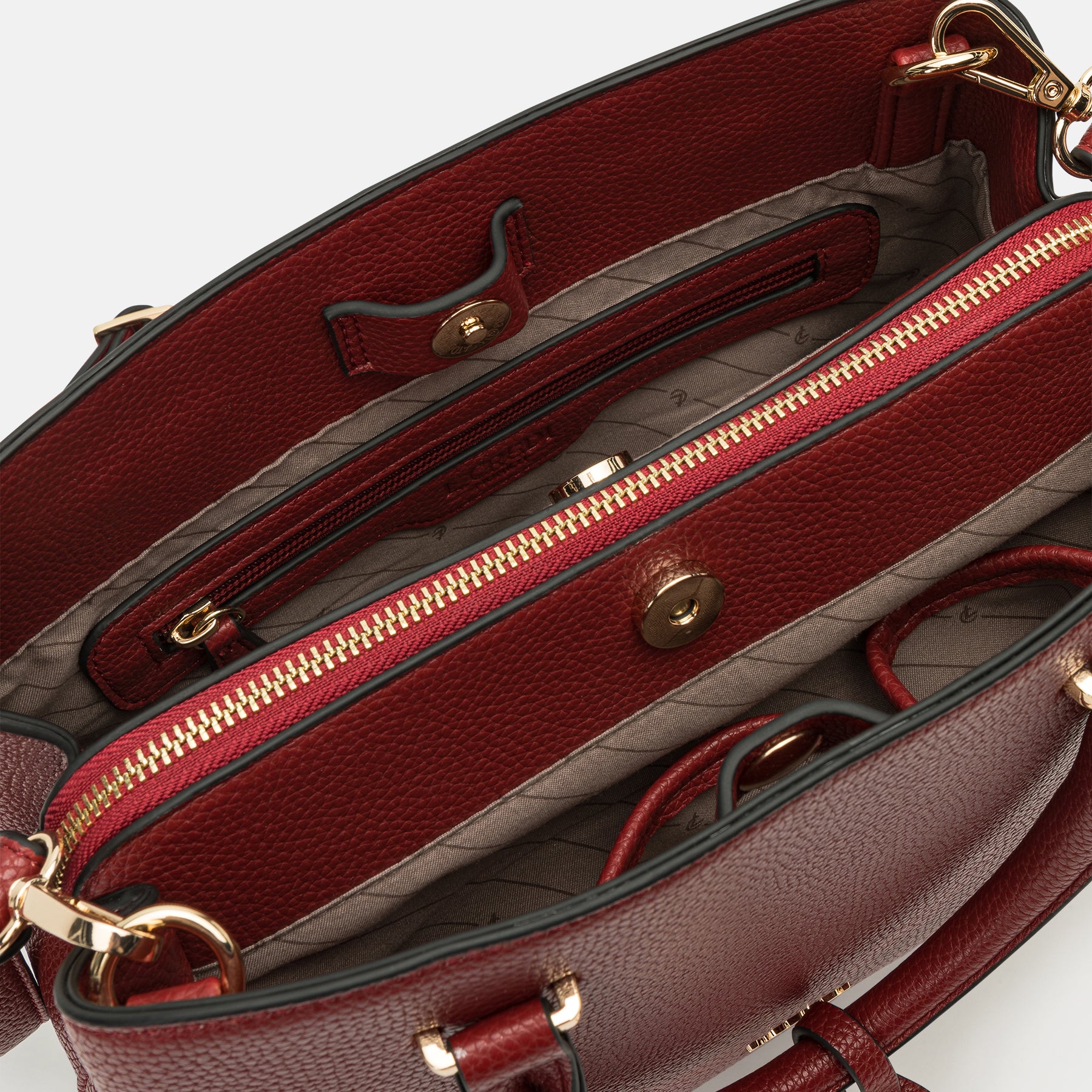 Maxima Henkeltasche rot