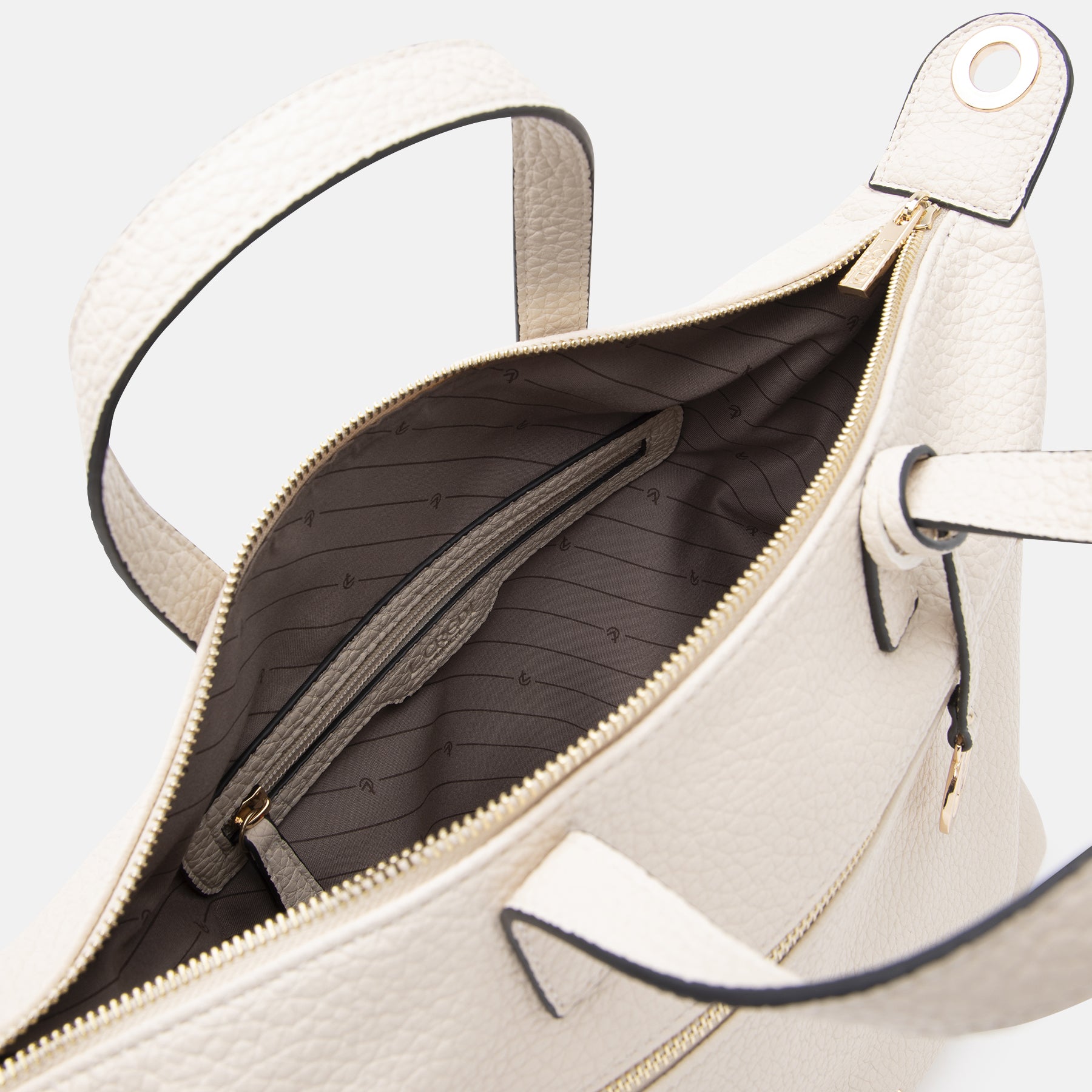 Parmida Henkeltasche creme