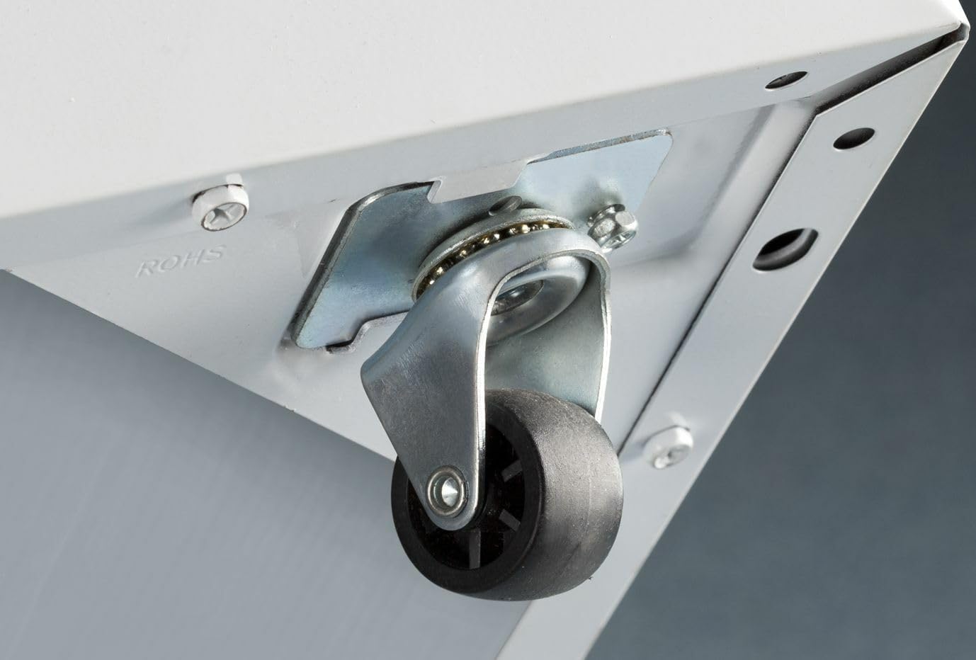 METRO Professional Congélateur bahut GHF2700S, acier, 188 x 73.5 x 94.5 cm, 700 L, 125 W, 3 paniers, éclairage LED, avec serrure, blanc/gris