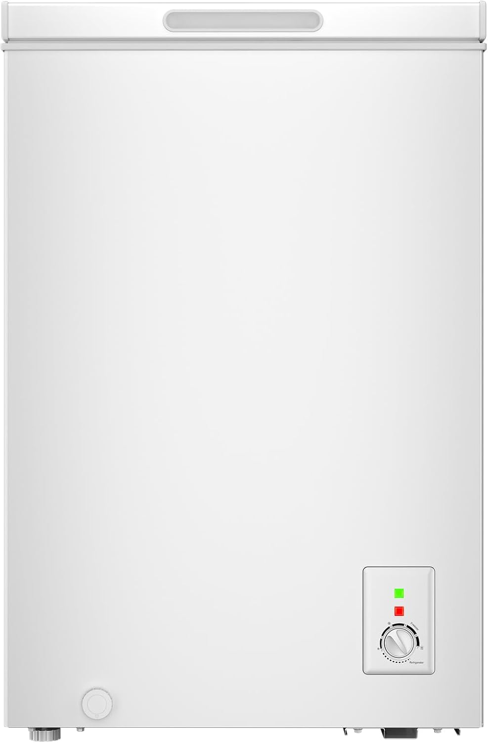 Congélateur coffre CHiQ 142L, 63,5 x 55,6 x 83,5cm, Congélateur Inverter, Affichage de la température extérieure, Mode de congélation rapide -32℃, Grille métallique,Faible bruit