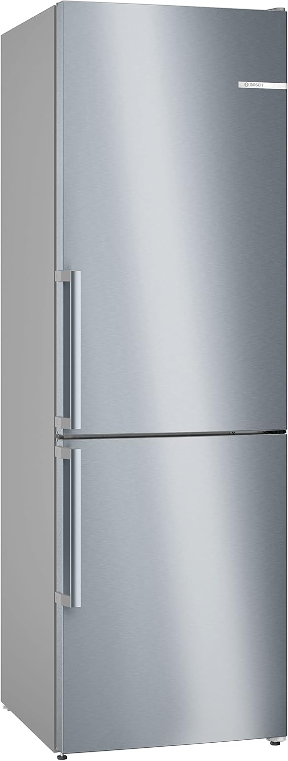 Bosch KGN39AIAT, Série 6, Réfrigérateur combiné pose-libre, 363 L, 203 x 60 (H x L), Inox anti trace de doigts
