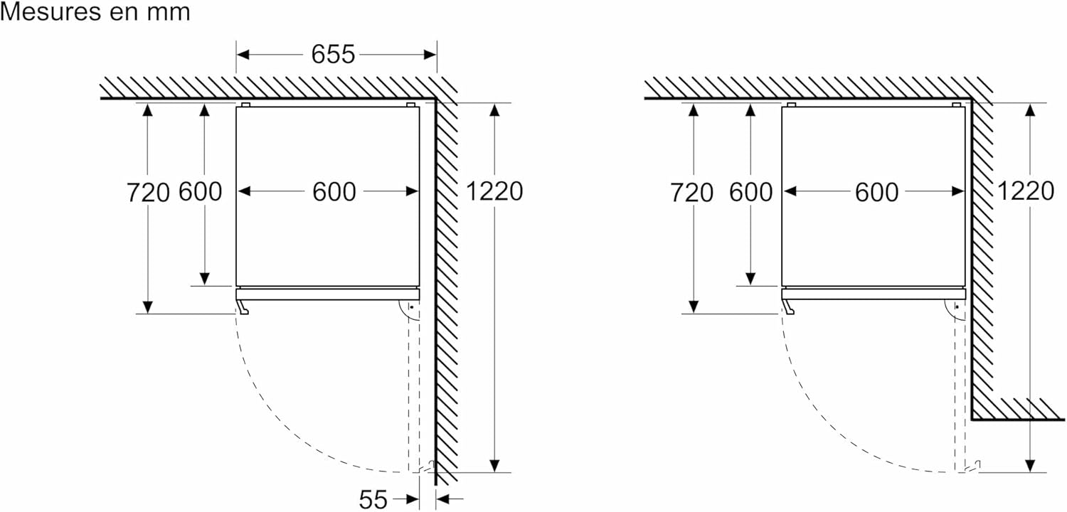 Bosch KGN39AIAT, Série 6, Réfrigérateur combiné pose-libre, 363 L, 203 x 60 (H x L), Inox anti trace de doigts
