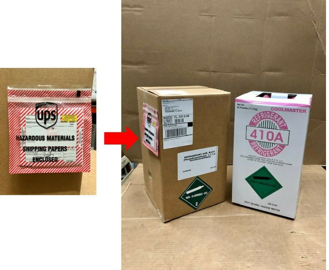 R410a réfrigérant 25LB CYLINDRE NOUVELLE USINE SCELLÉ!!