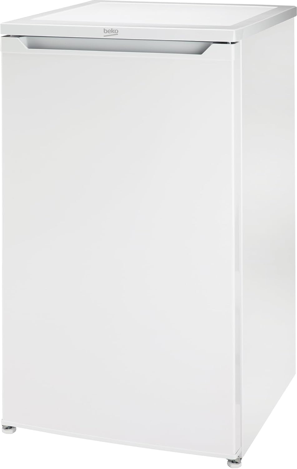 Beko TS190040N Réfrigérateur pose libre 88 l Capacité totale 88 l Butée de porte interchangeable Bon éclairage dans l'appareil 38 dB Étagères en verre robuste Blanc