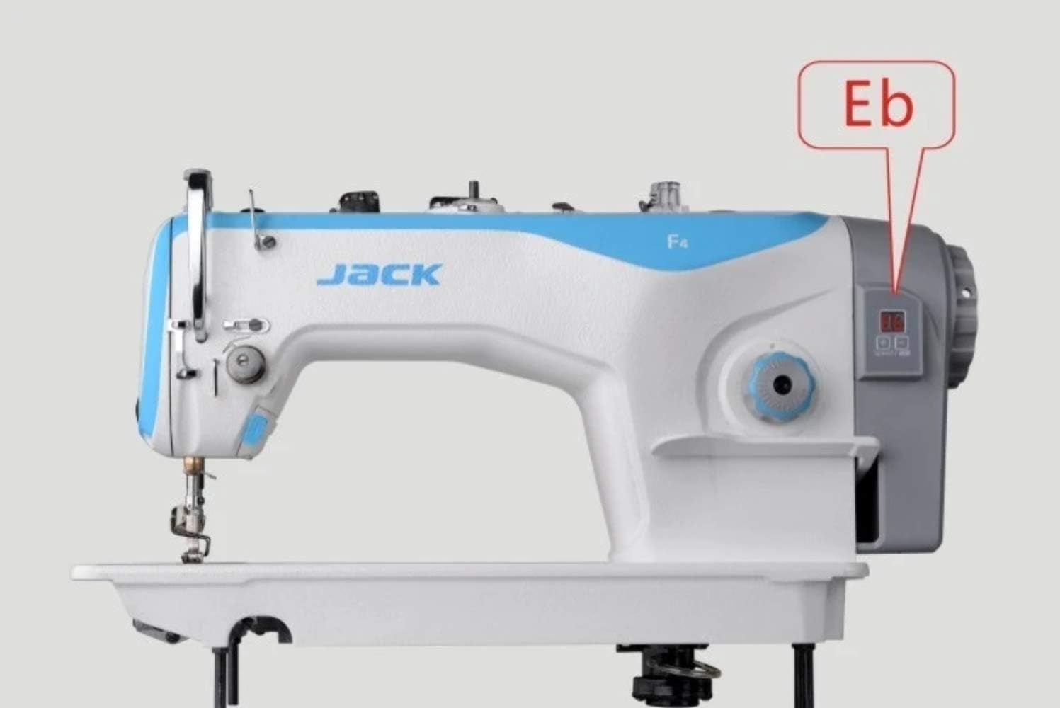 Jack F 4 Machine à coudre industrielle à entraînement direct et à point noué