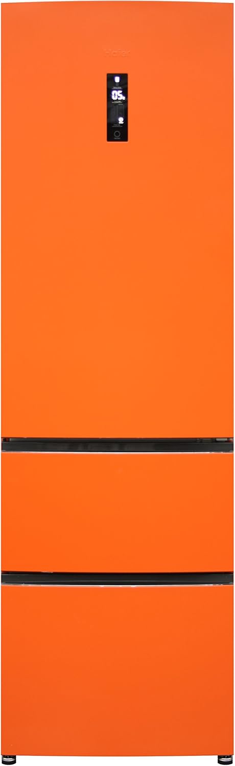 Haier Réfrigérateur/Congélateur A2FE735CFJ - Efficacité énergétique A++ - Hauteur : 190 cm - Capacité : 347 l - Tiroirs de congélation 3D - Aspect acier inoxydable.