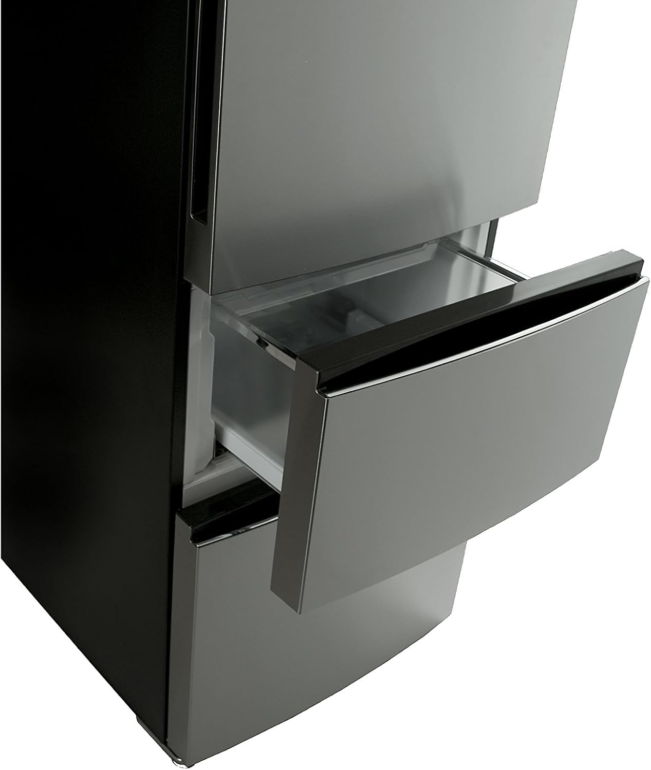 Haier Réfrigérateur/Congélateur A2FE735CFJ - Efficacité énergétique A++ - Hauteur : 190 cm - Capacité : 347 l - Tiroirs de congélation 3D - Aspect acier inoxydable.