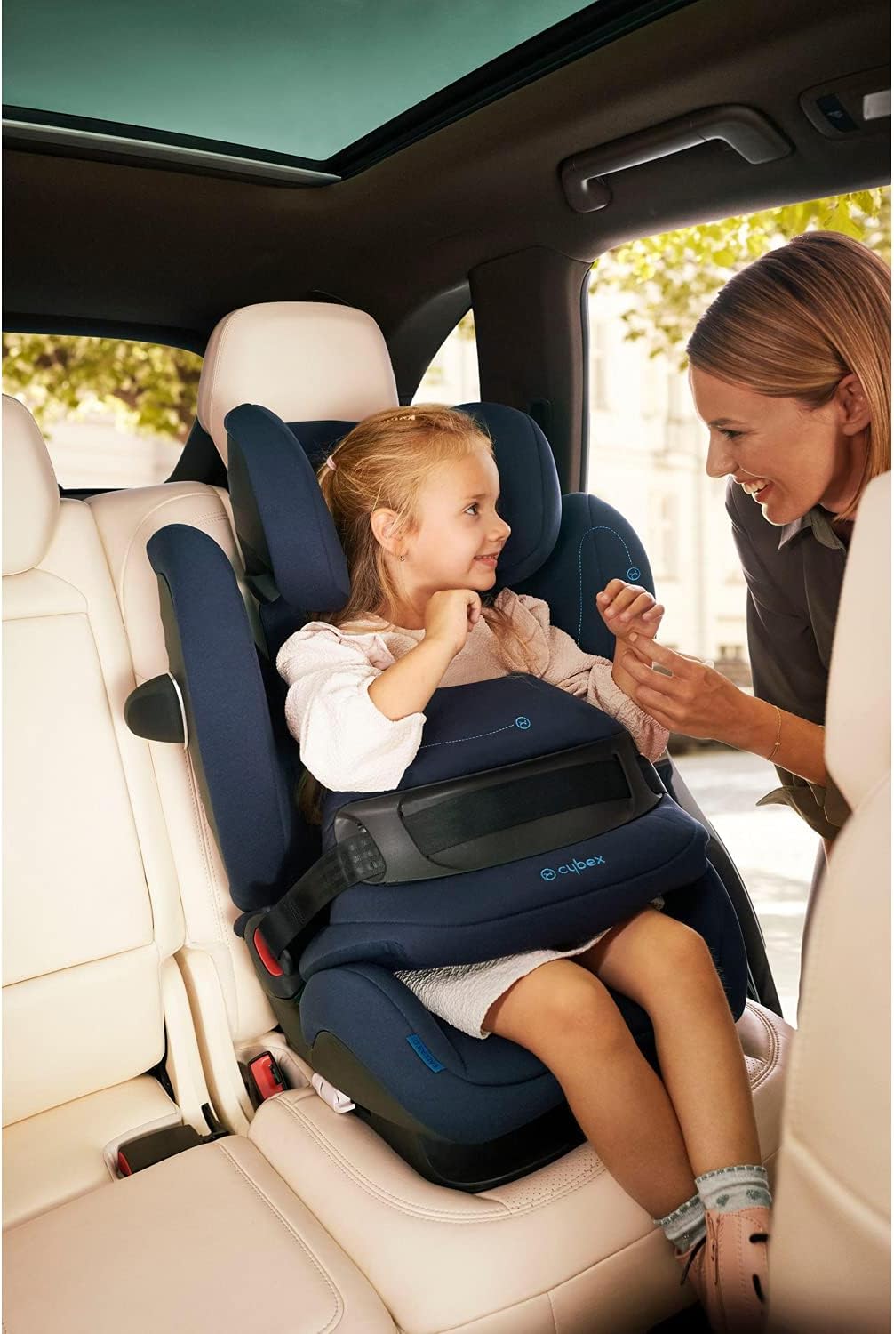 Cybex Pallas G2 Plus/Stormy Blue-light blue PU1