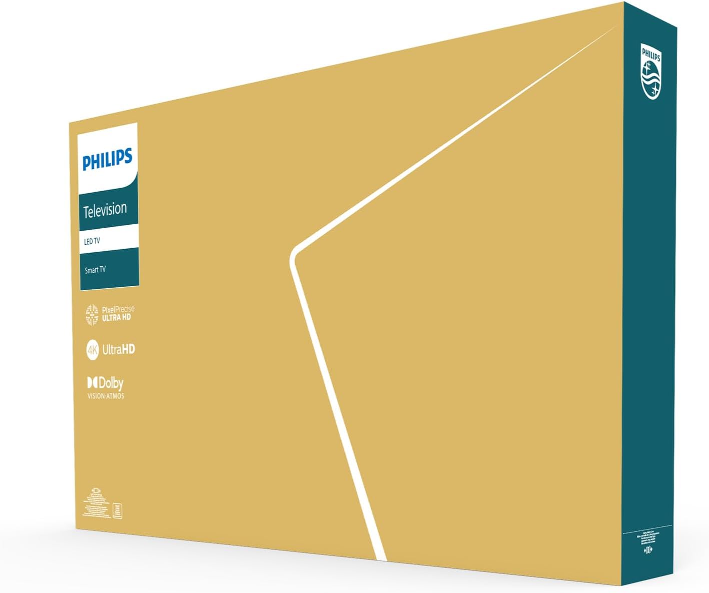 Philips 43PUS7609 Smart TV LED 4K - Écran 43 Pouces avec Plate-Forme Pixel Precise Ultra HD Titan OS et Son Dolby Atmos, Fonctionne avec Alexa et l’Assistant Vocal Google - Gris Anthracite