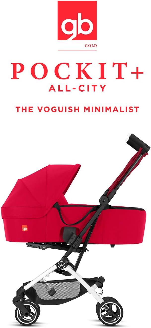 gb Gold Poussette Pockit+ All Terrain, Ultra-compacte, De 6 mois jusqu'à 22 kg (4 ans env.), Night Blue